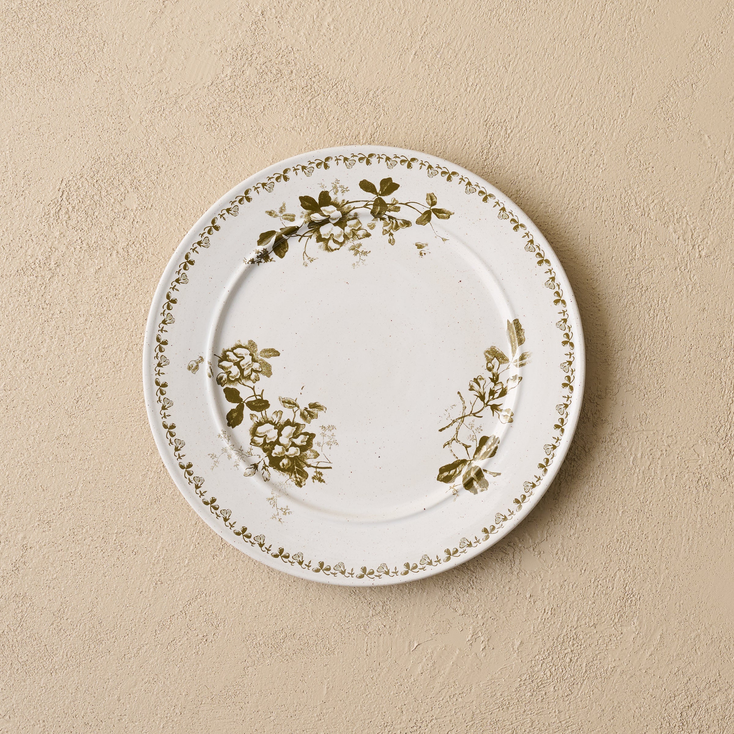 Heirloom Garden Floral Plate