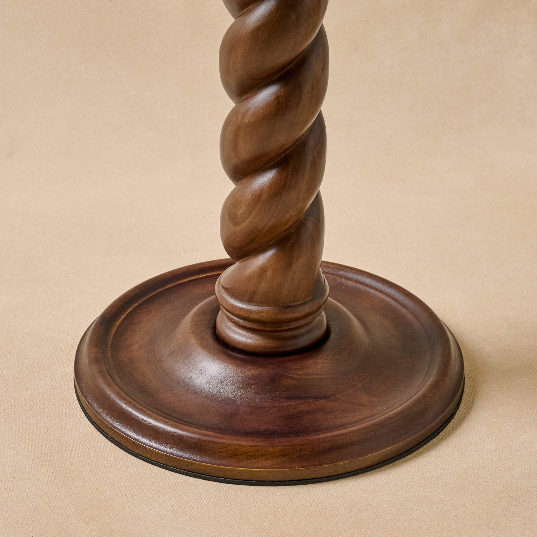 Barley Twist Round Accent Table