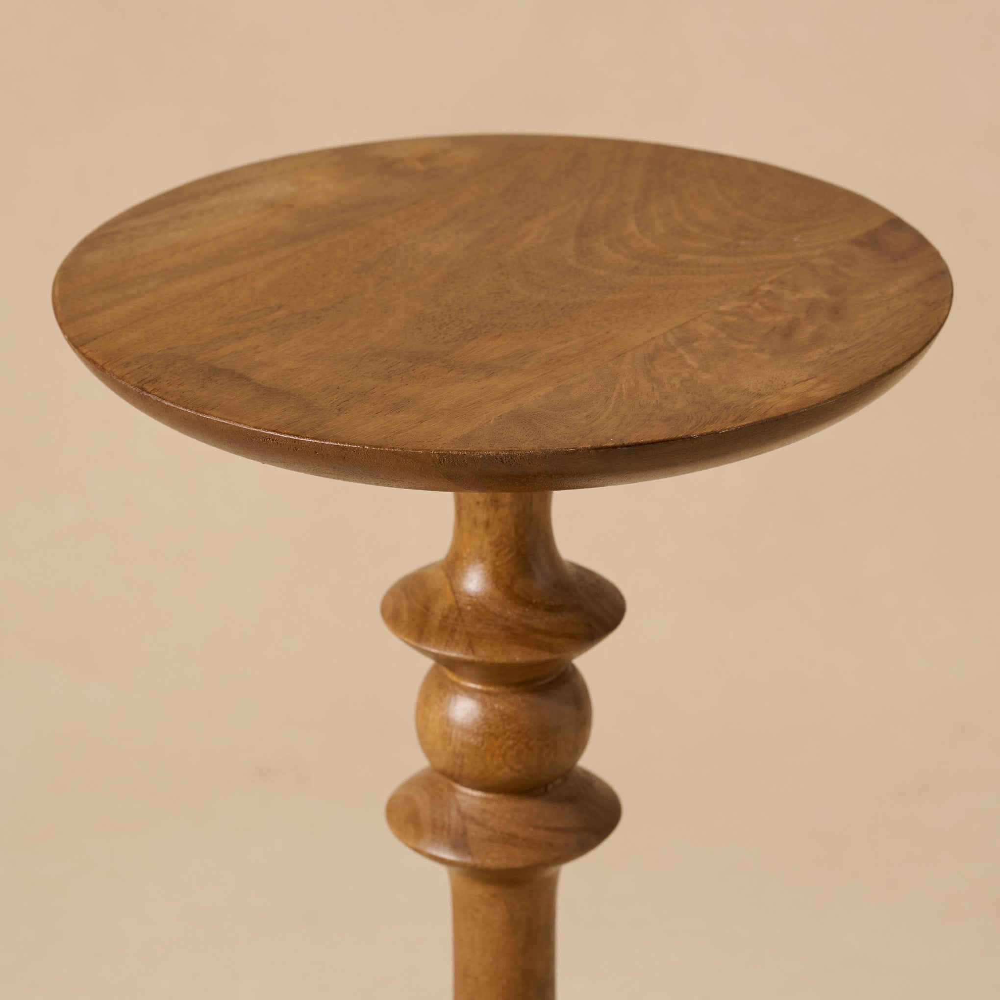Enzo Turned Wood Cocktail Table