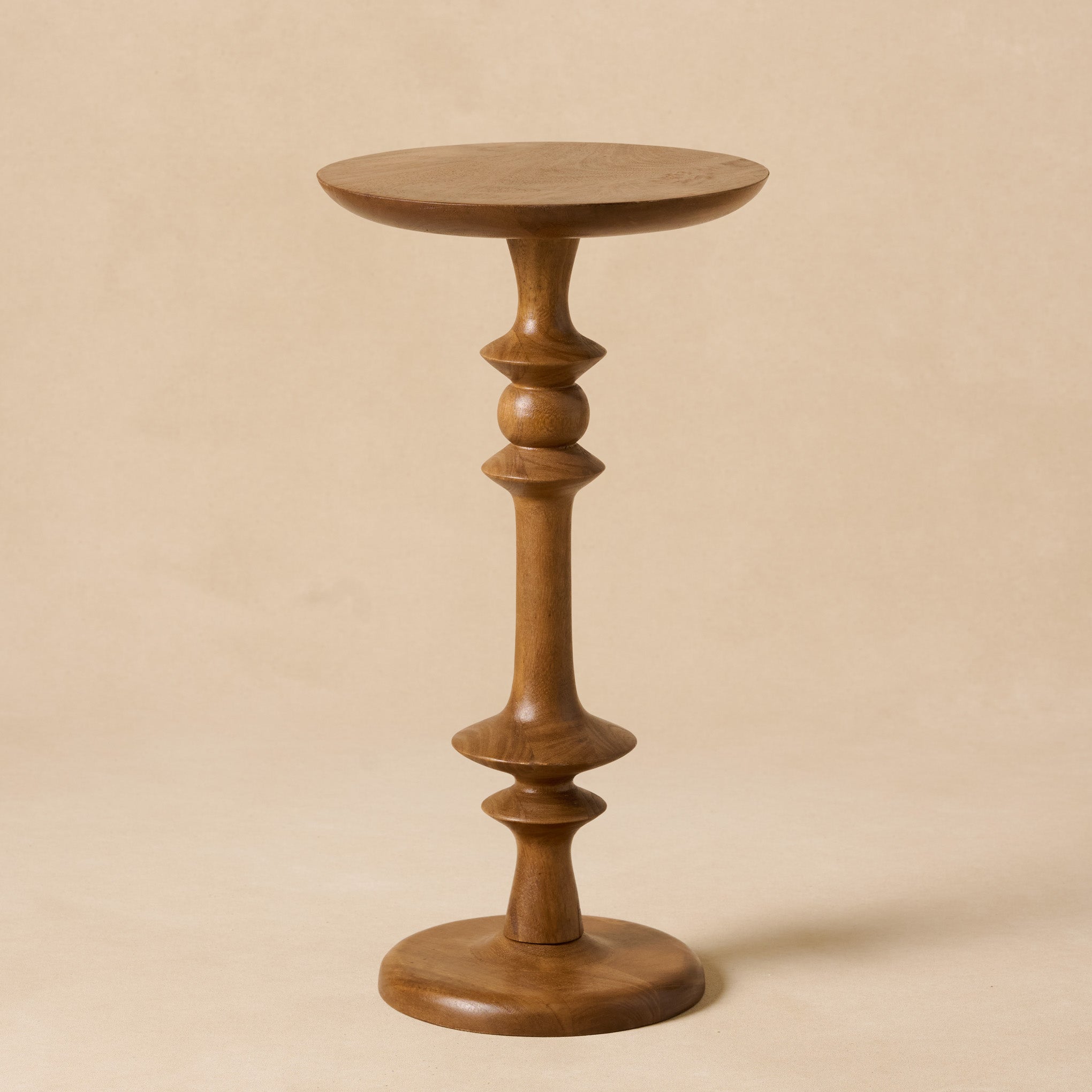 Enzo Turned Wood Cocktail Table