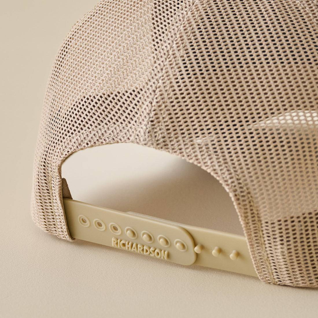 Magnolia Brown and Khaki Leather Patch Hat