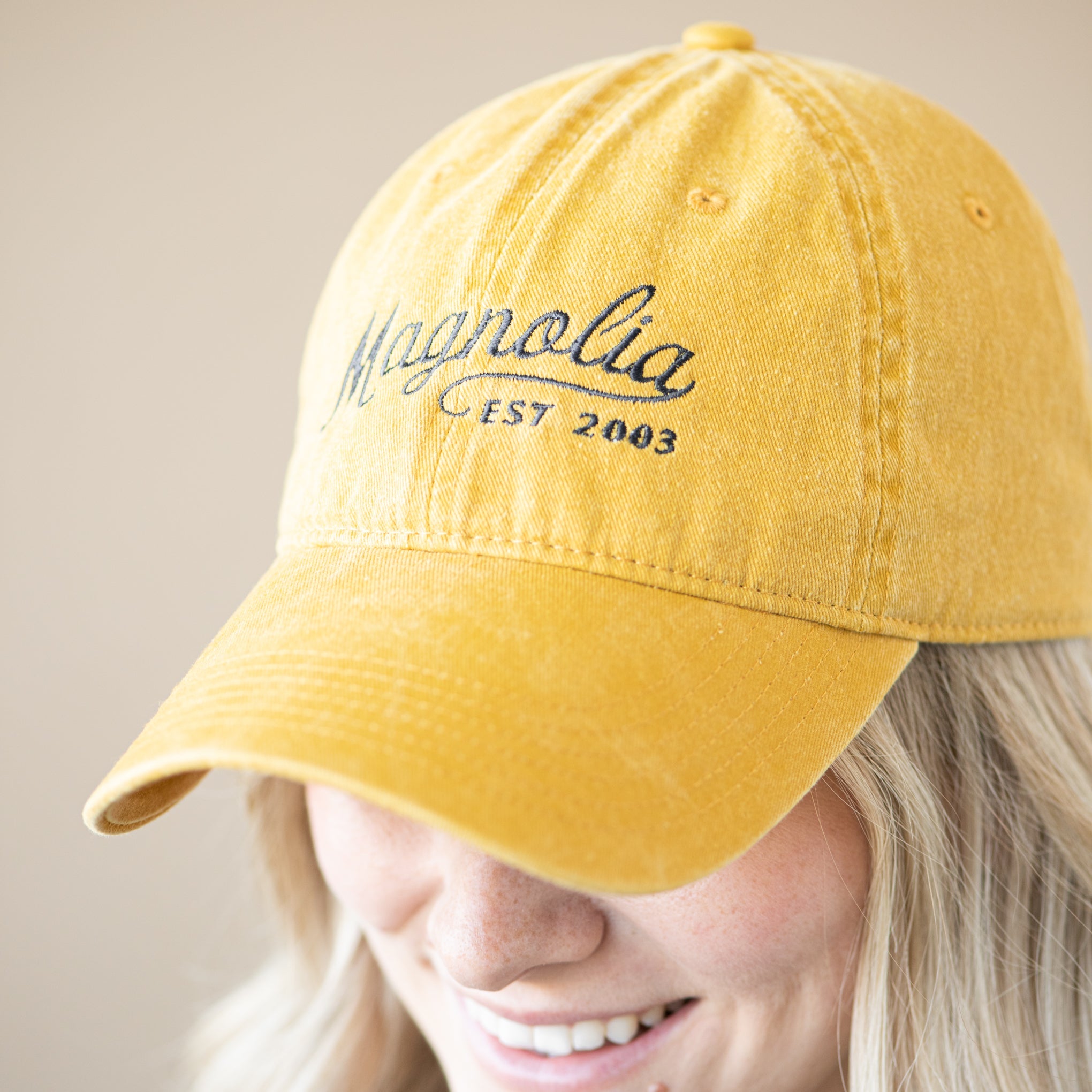 Magnolia Cora Script Hat