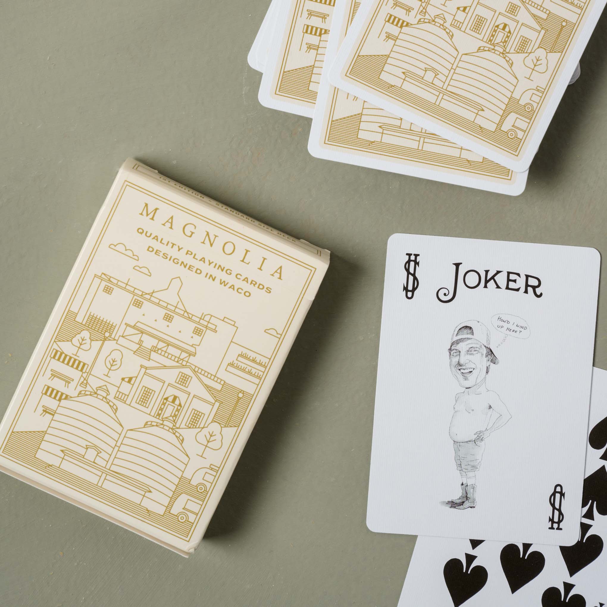 Magnolia Ivory Playing Cards