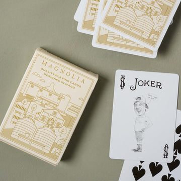Magnolia Ivory Playing Cards