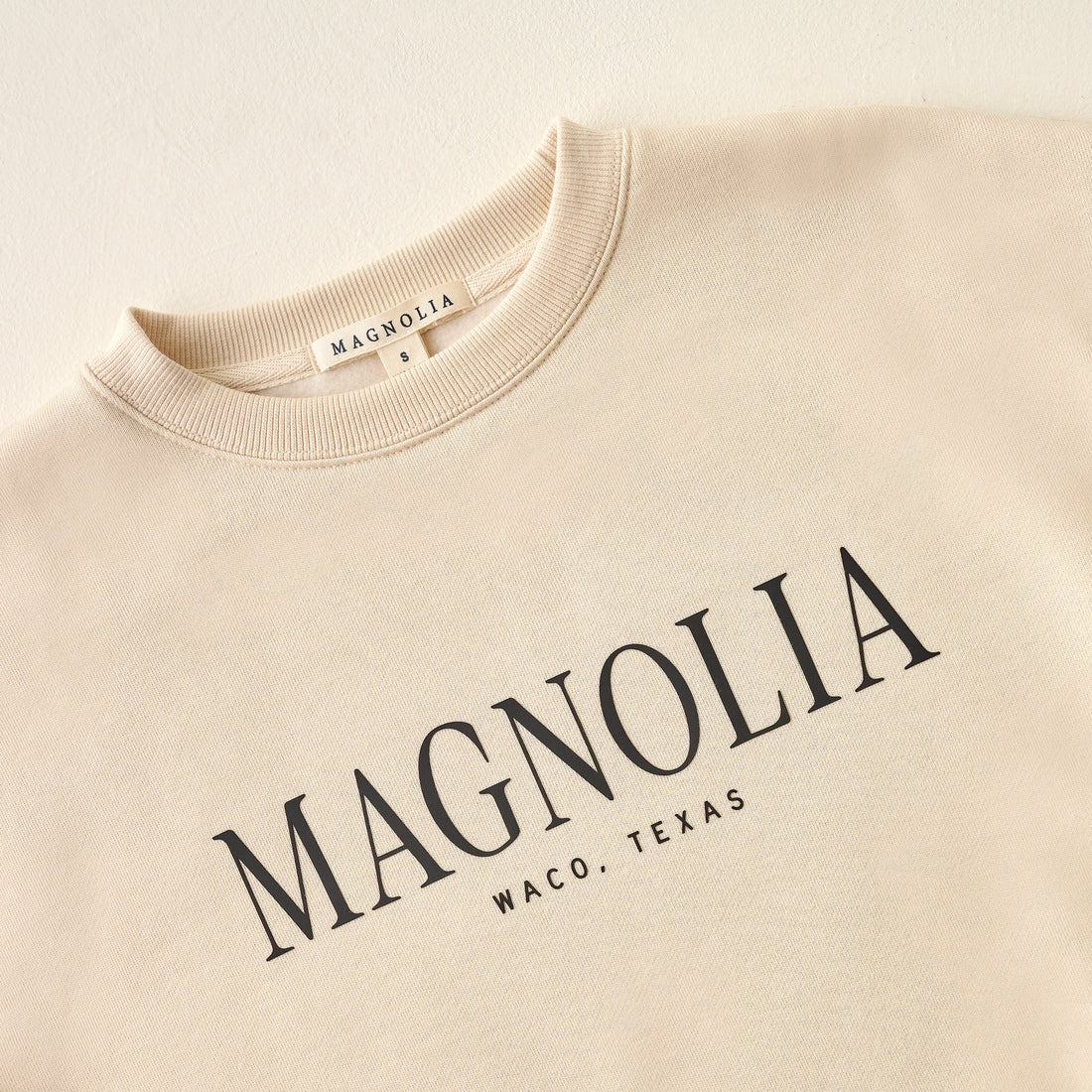 Magnolia Ivory Soft Fleece Sweatshirt