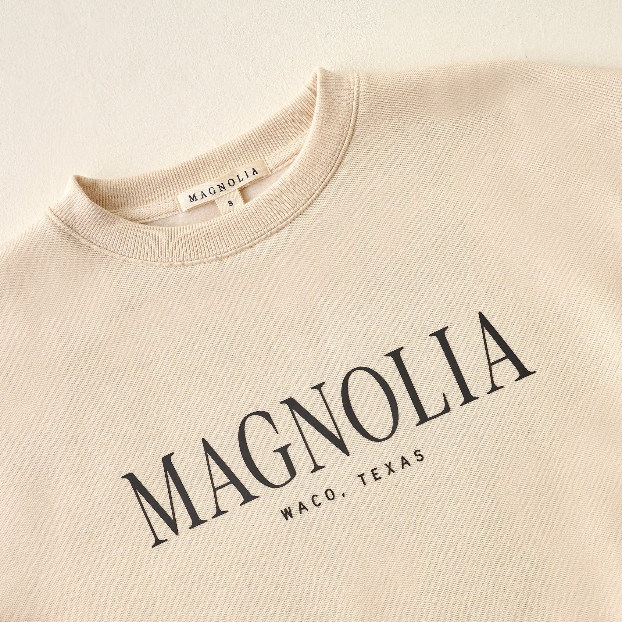 Magnolia Ivory Soft Fleece Sweatshirt
