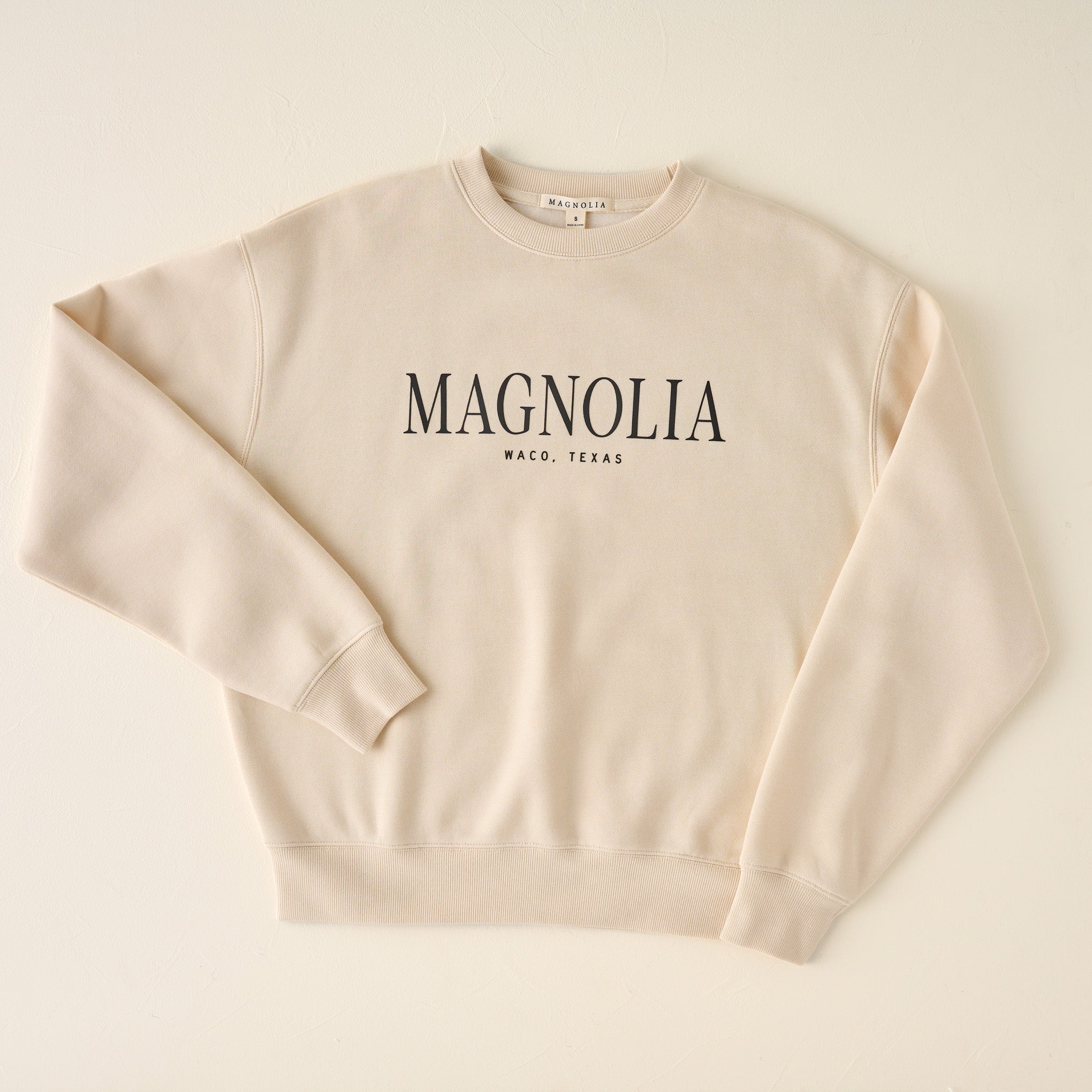 Magnolia Ivory Soft Fleece Sweatshirt