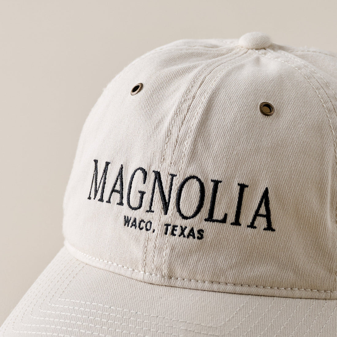 Magnolia Ivory Twill Dad Cap