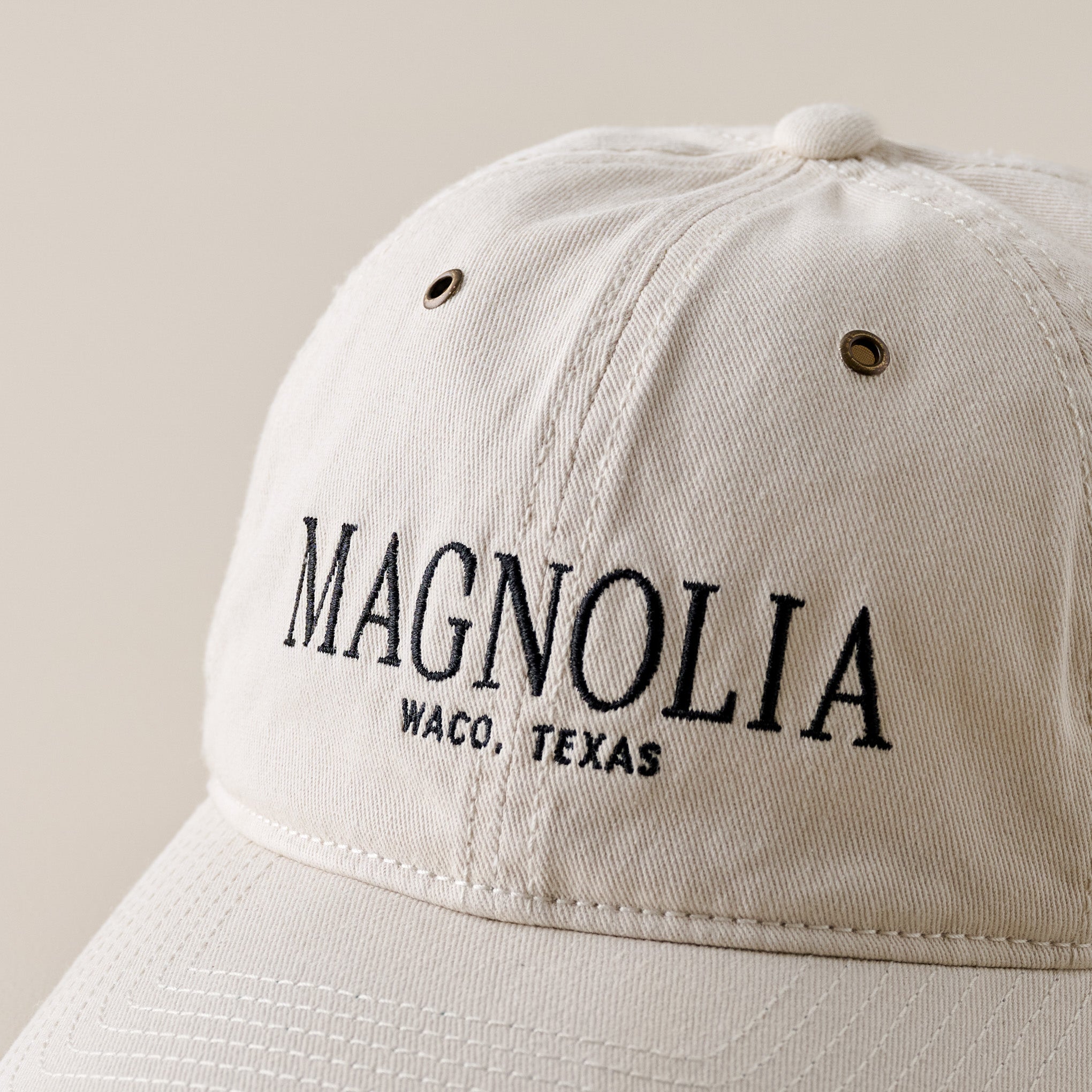 Magnolia Ivory Twill Dad Cap