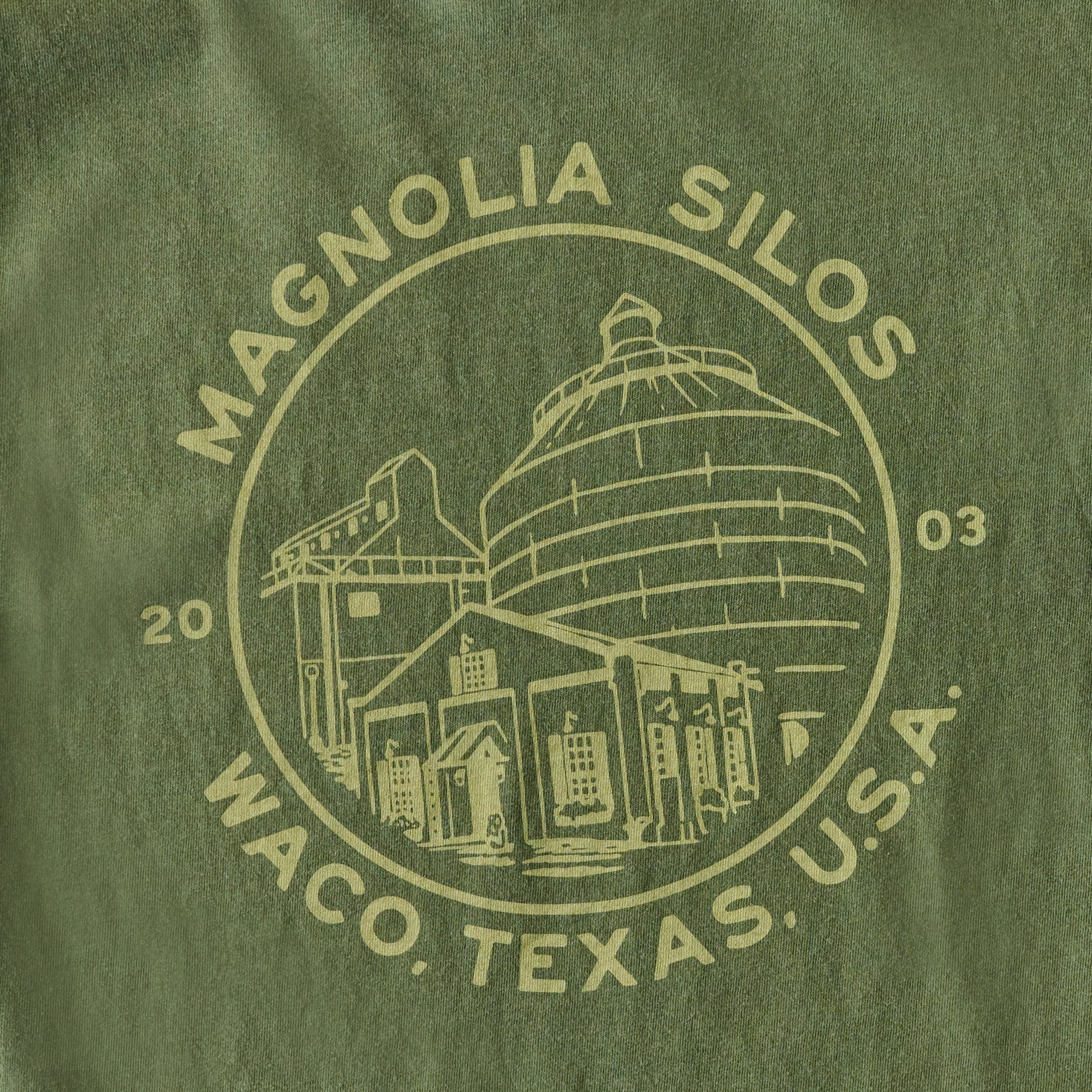 Magnolia Silos Crest Green Shirt