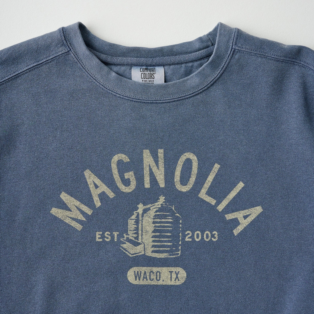 Magnolia Varsity Navy Sweatshirt