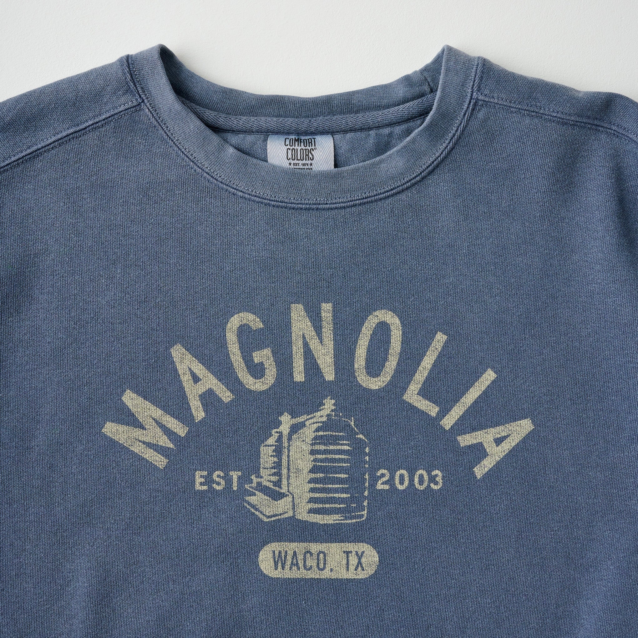 Magnolia Varsity Navy Sweatshirt