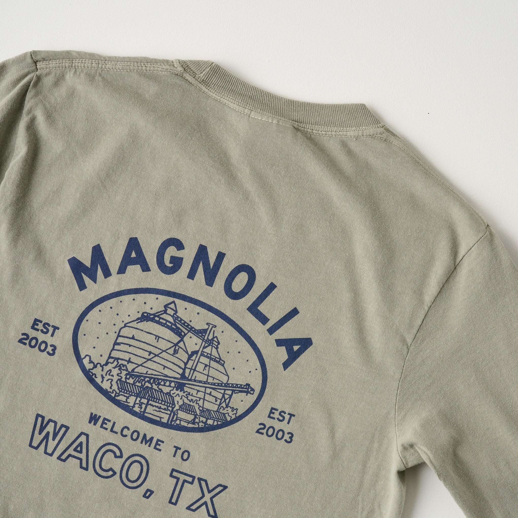 Magnolia Waco Texas Sand Long Sleeve Shirt