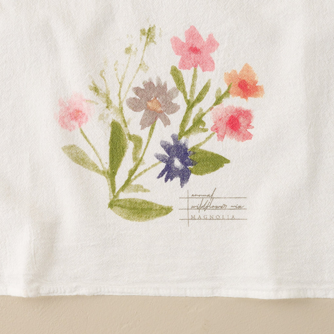 Magnolia Wildflower Mix Tea Towel
