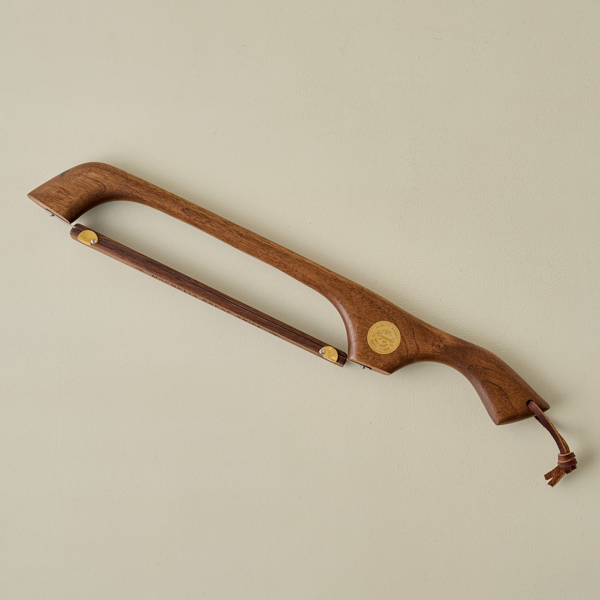 Magnolia Handmade Walnut Bread Knife