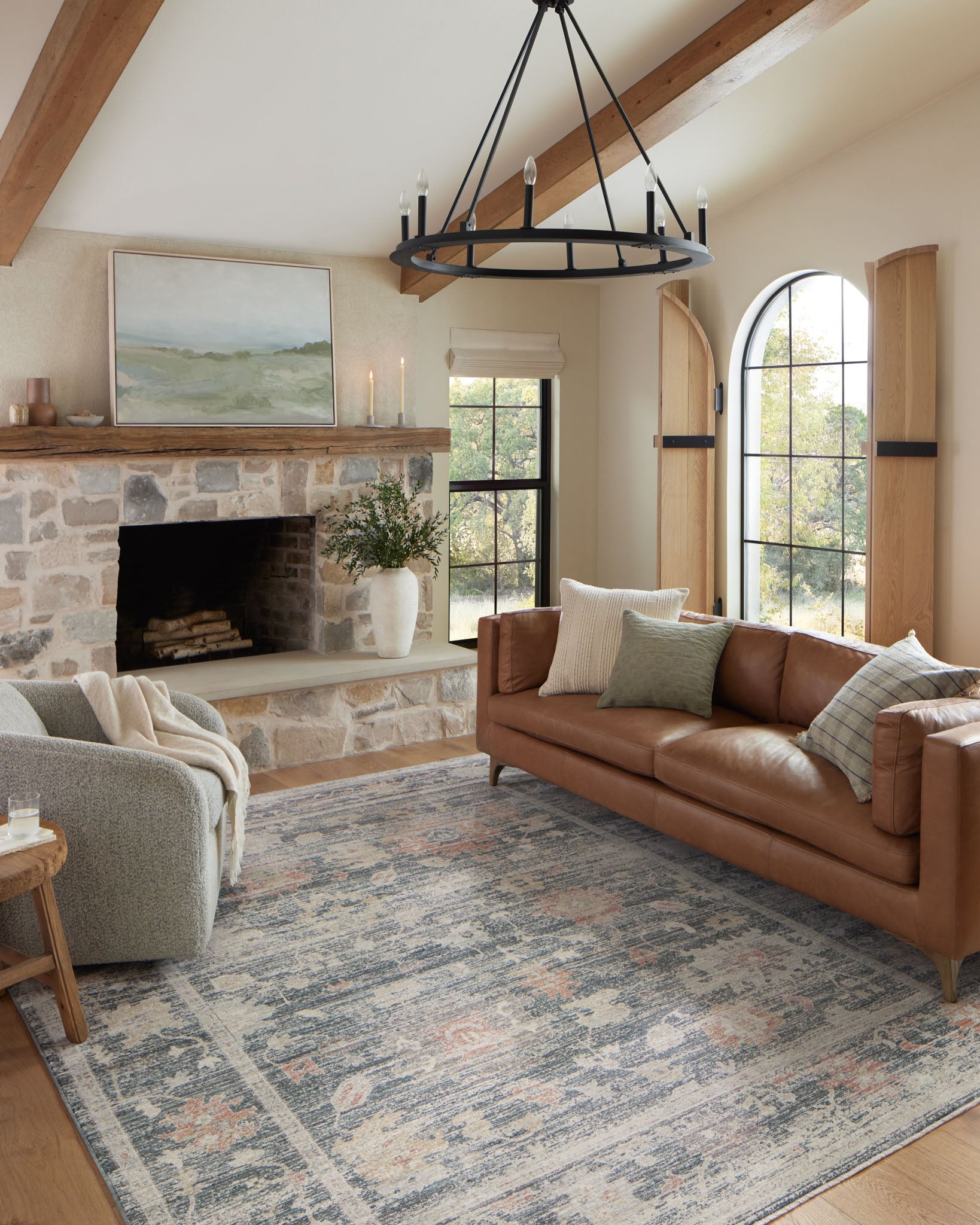 Millie Blue Multi Rug