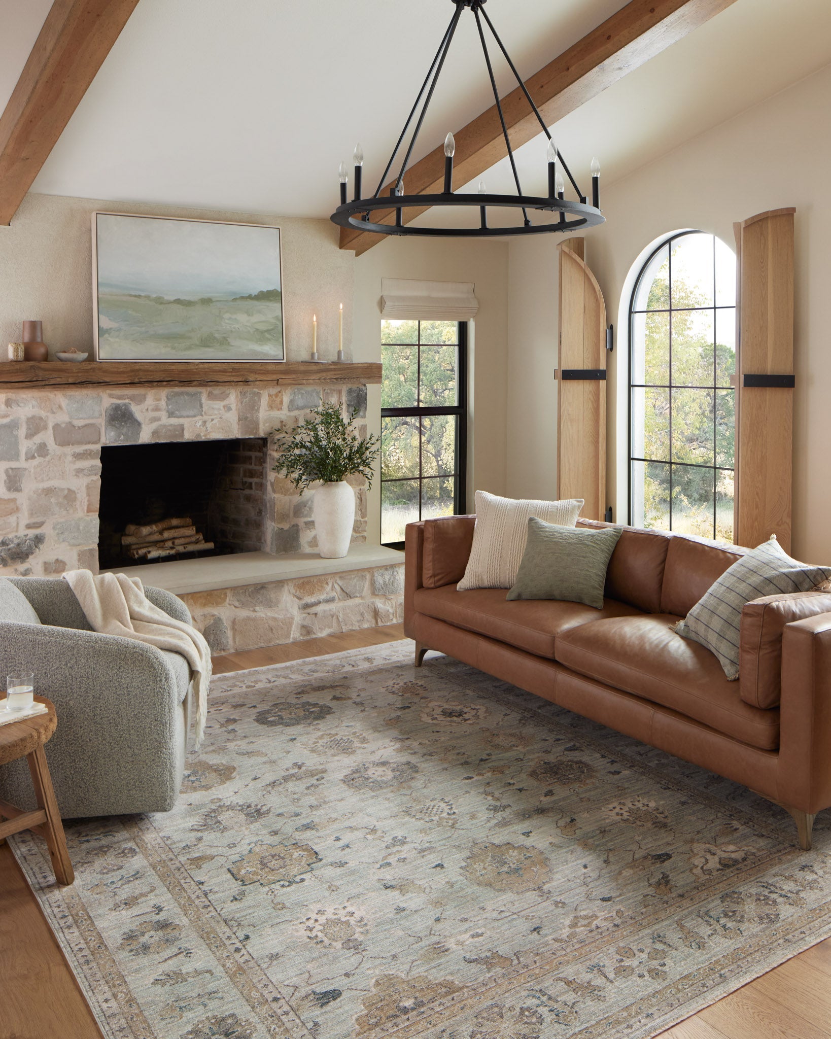 Millie Sky Gold Rug