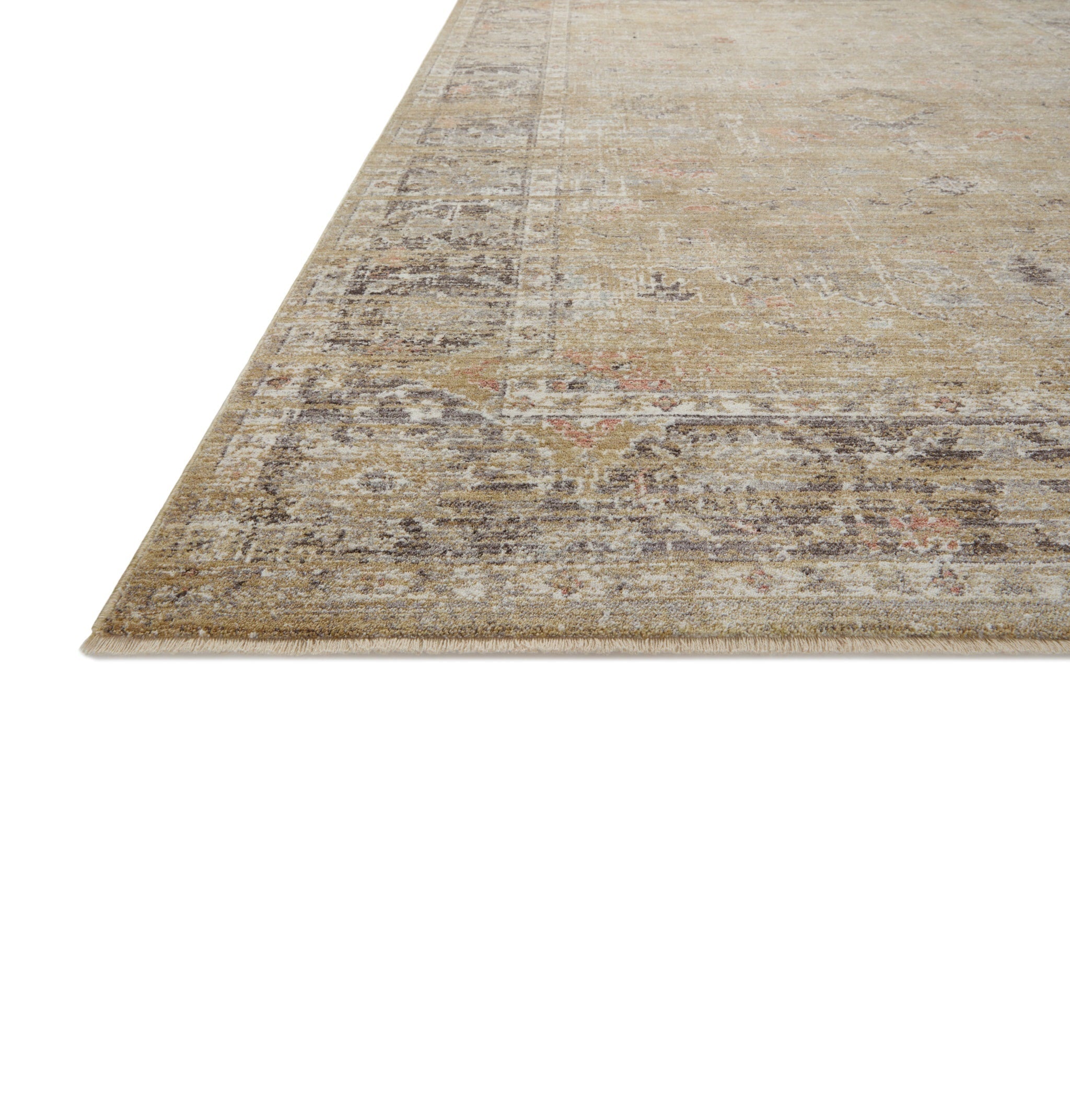 Millie Gold Charcoal Rug