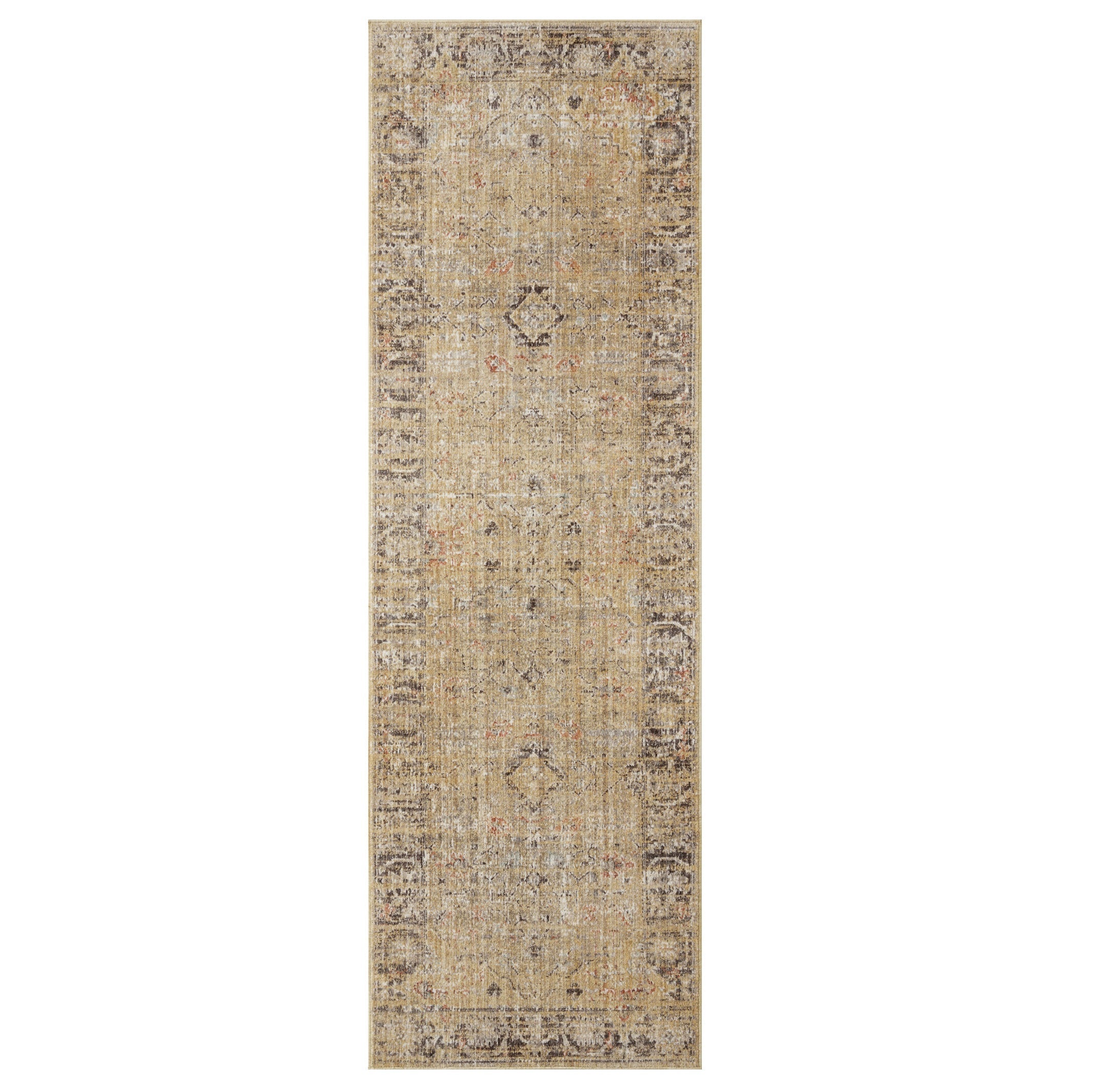 Millie Gold Charcoal Rug