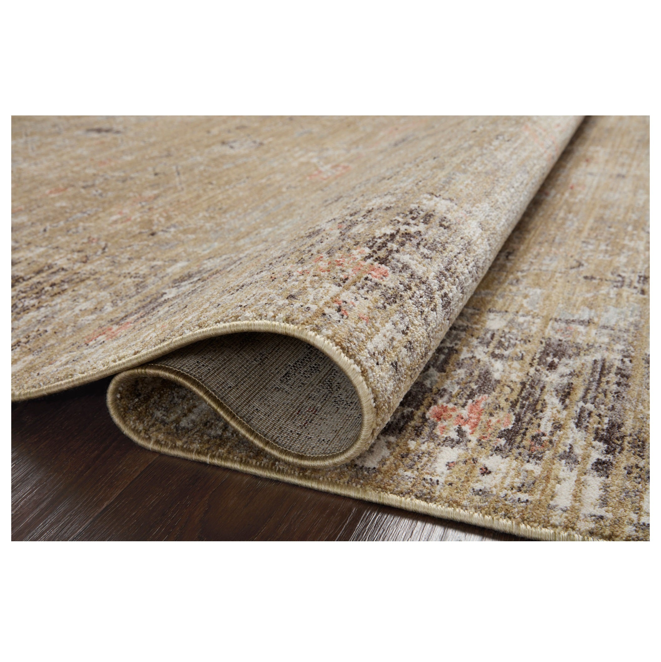 Millie Gold Charcoal Rug