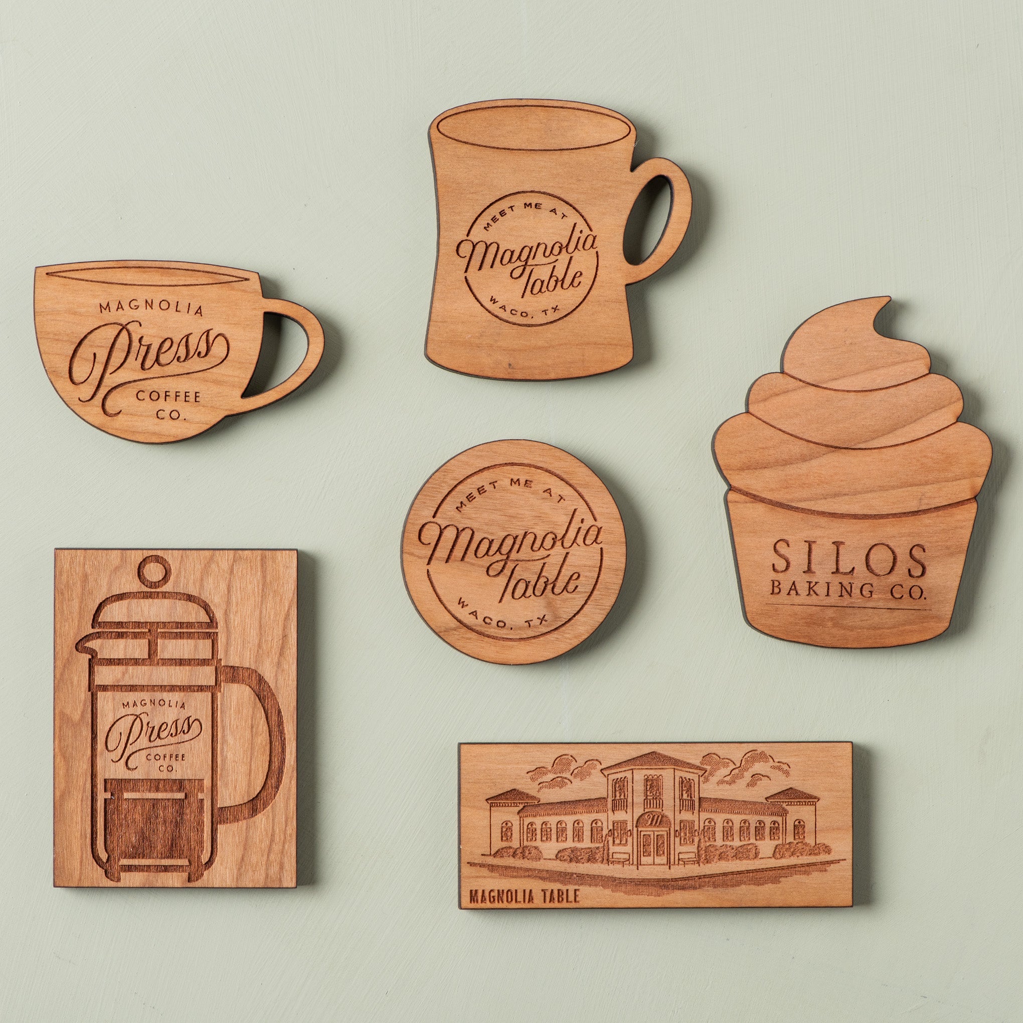Magnolia Press Latte Mug Magnet