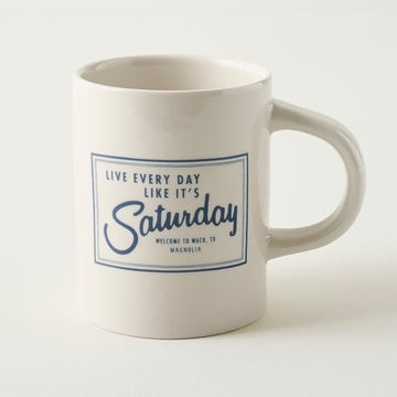 No.16 Saturday at the Silos Stoneware Mug