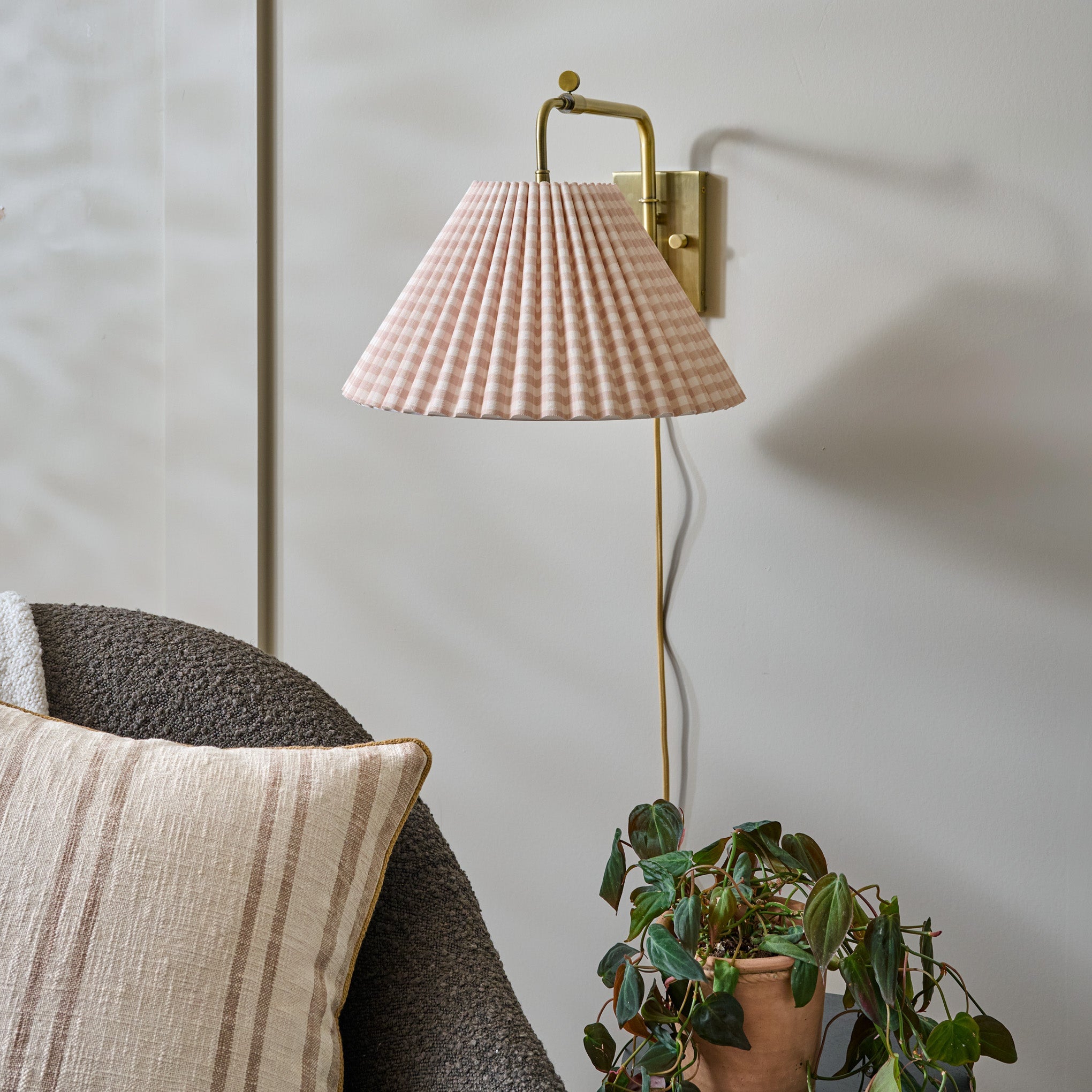 Odette Swivel Plug-in Sconce