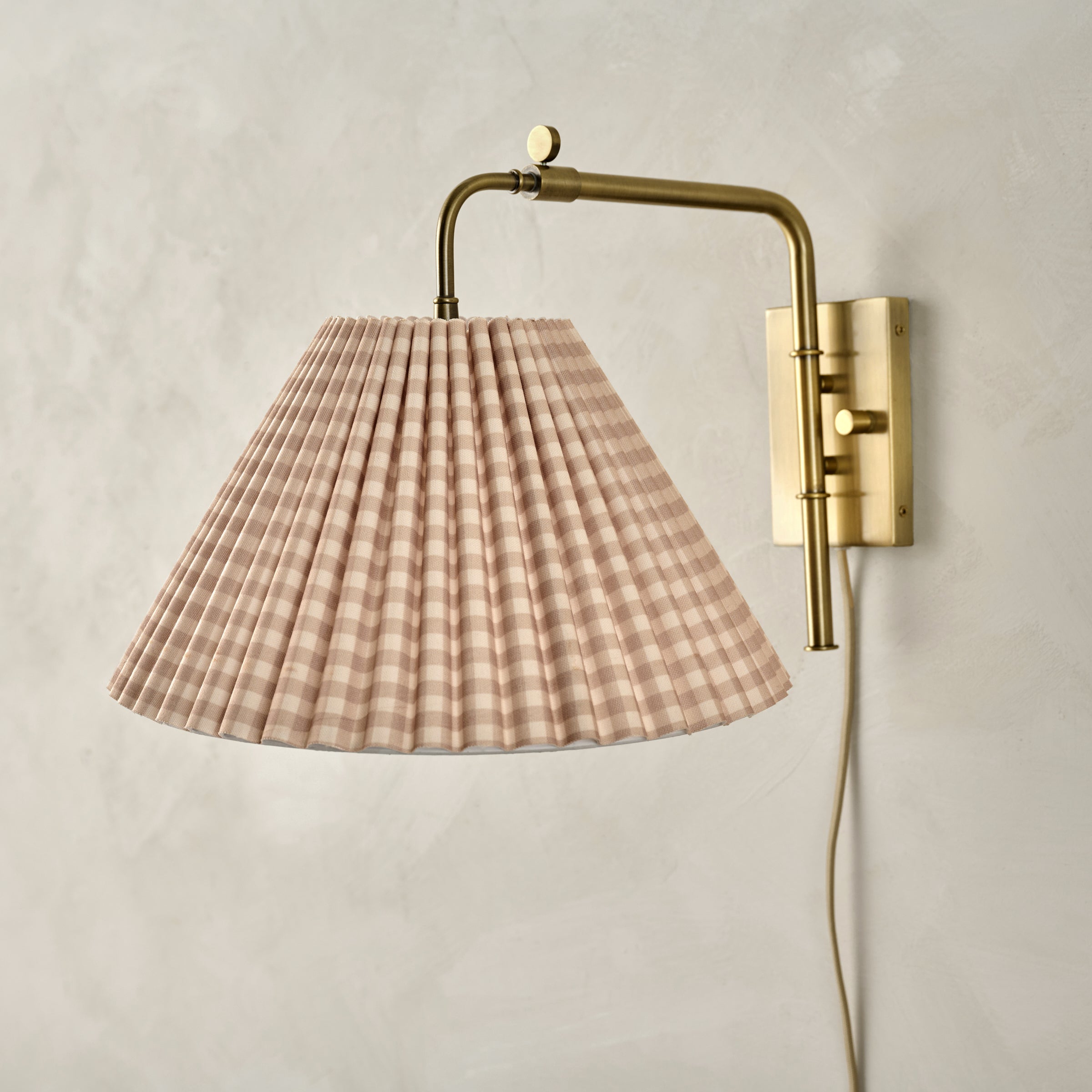Odette Swivel Plug-in Sconce