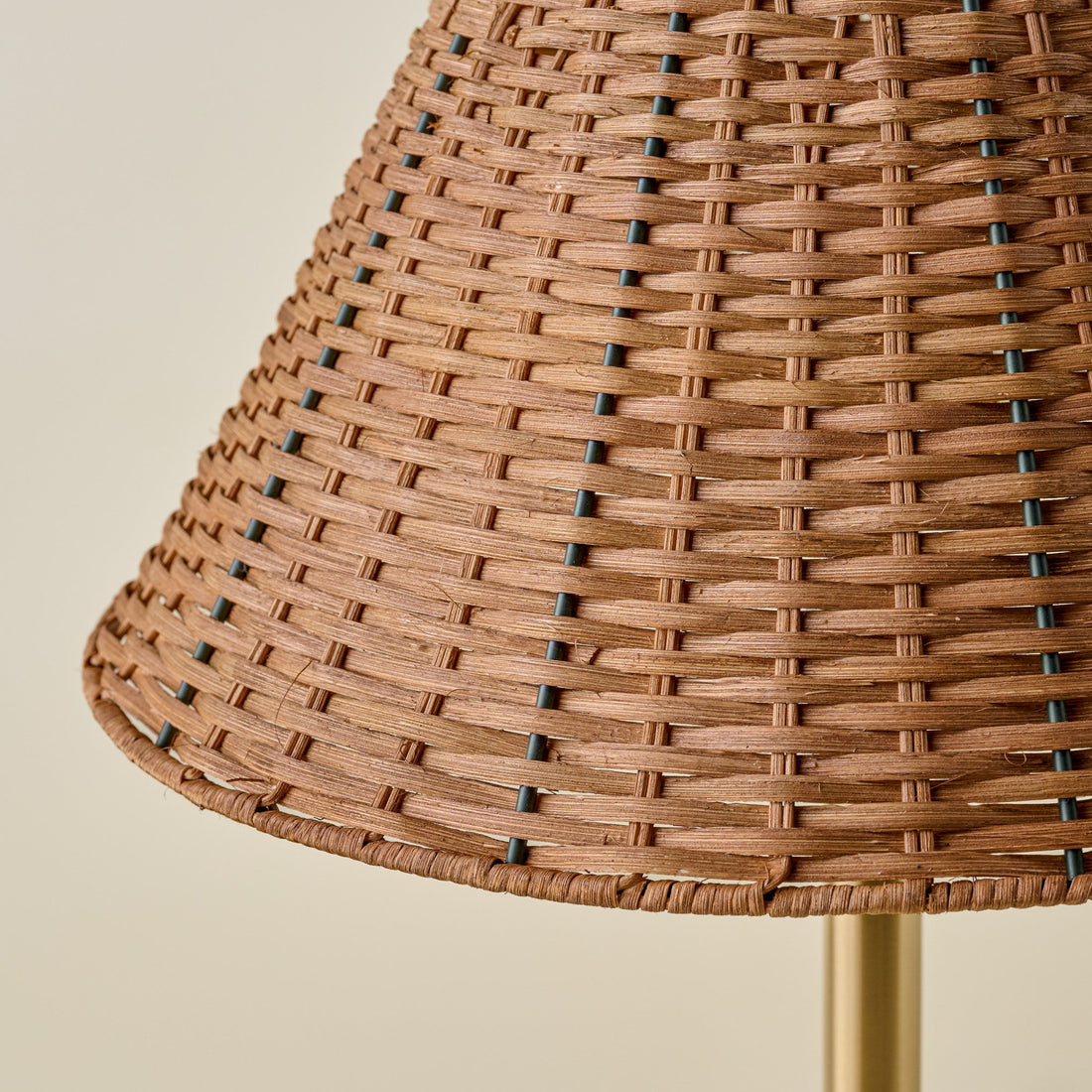 Tapered Rattan Lamp Shade