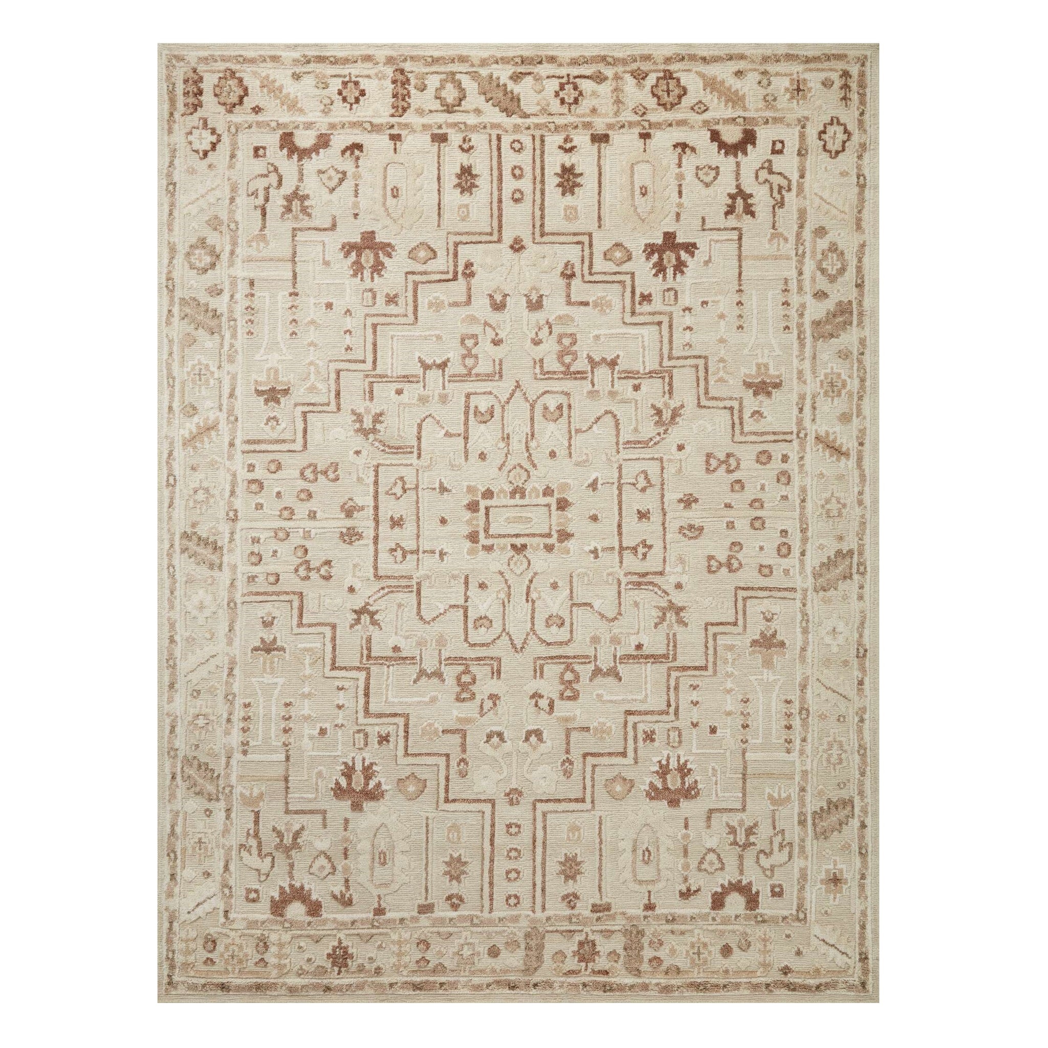 Ingrid Ivory Earth Rug