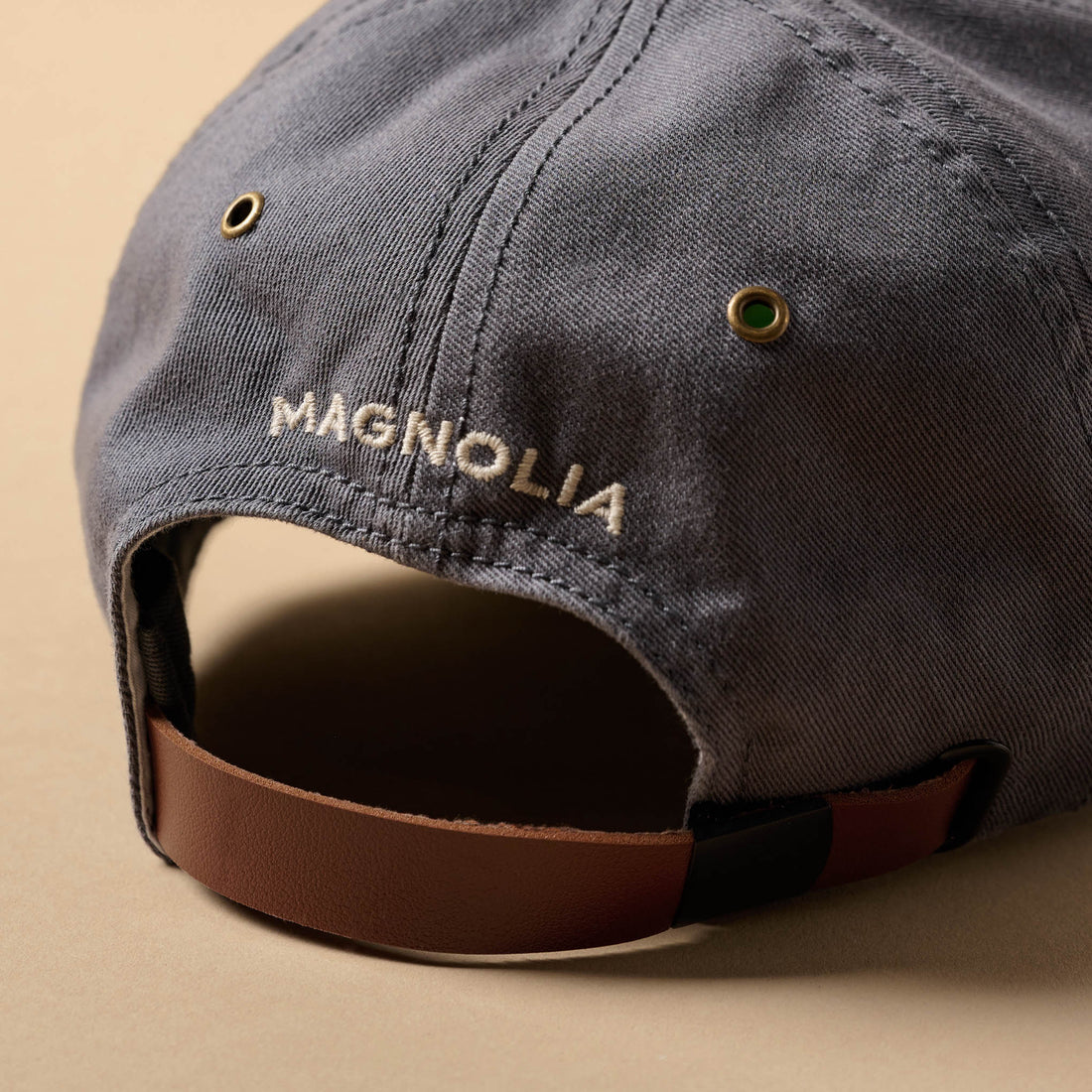 Silos Distressed Charcoal Baseball Hat