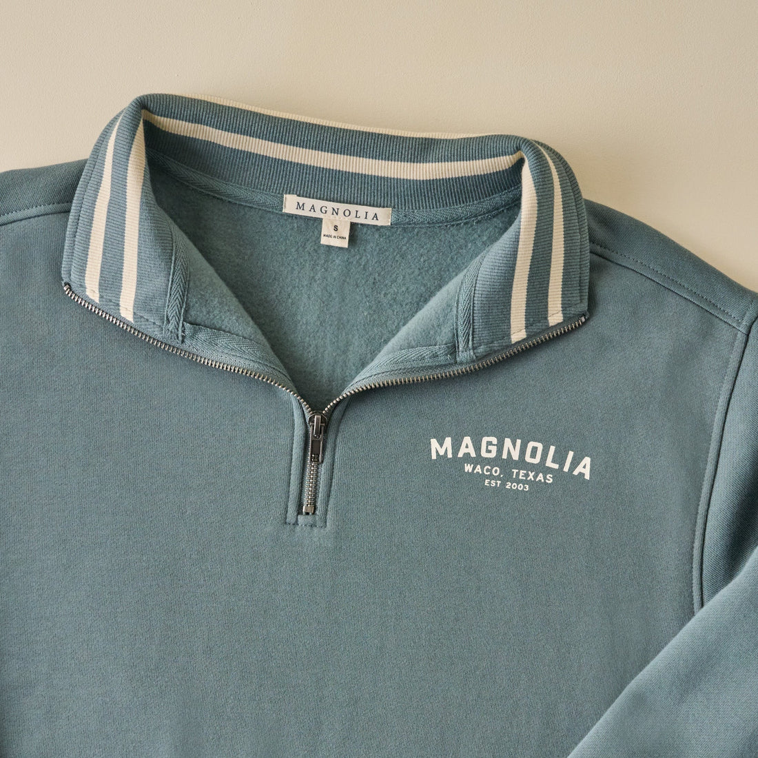Magnolia Silos Storm Grey Quarter Zip