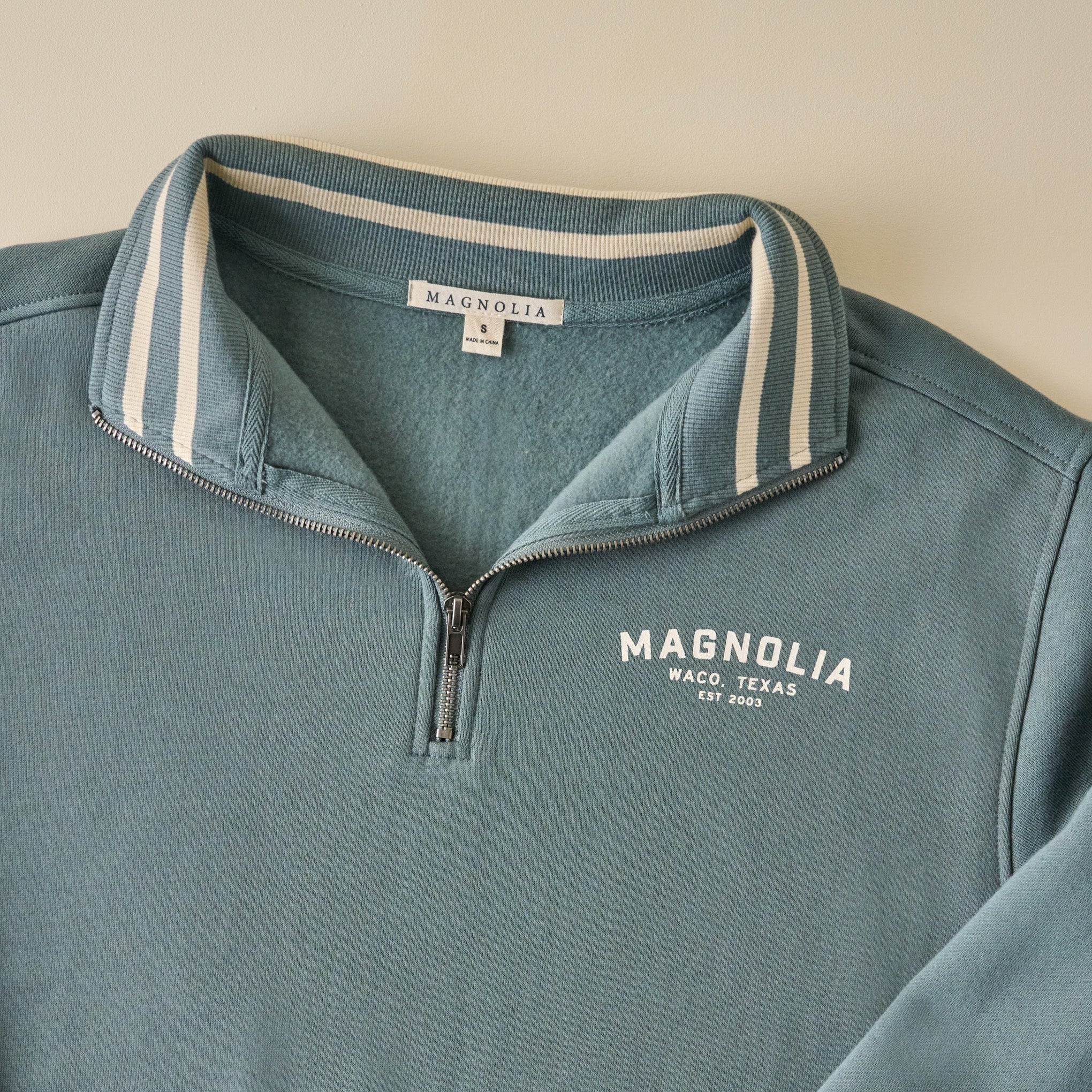 Magnolia Silos Storm Grey Quarter Zip
