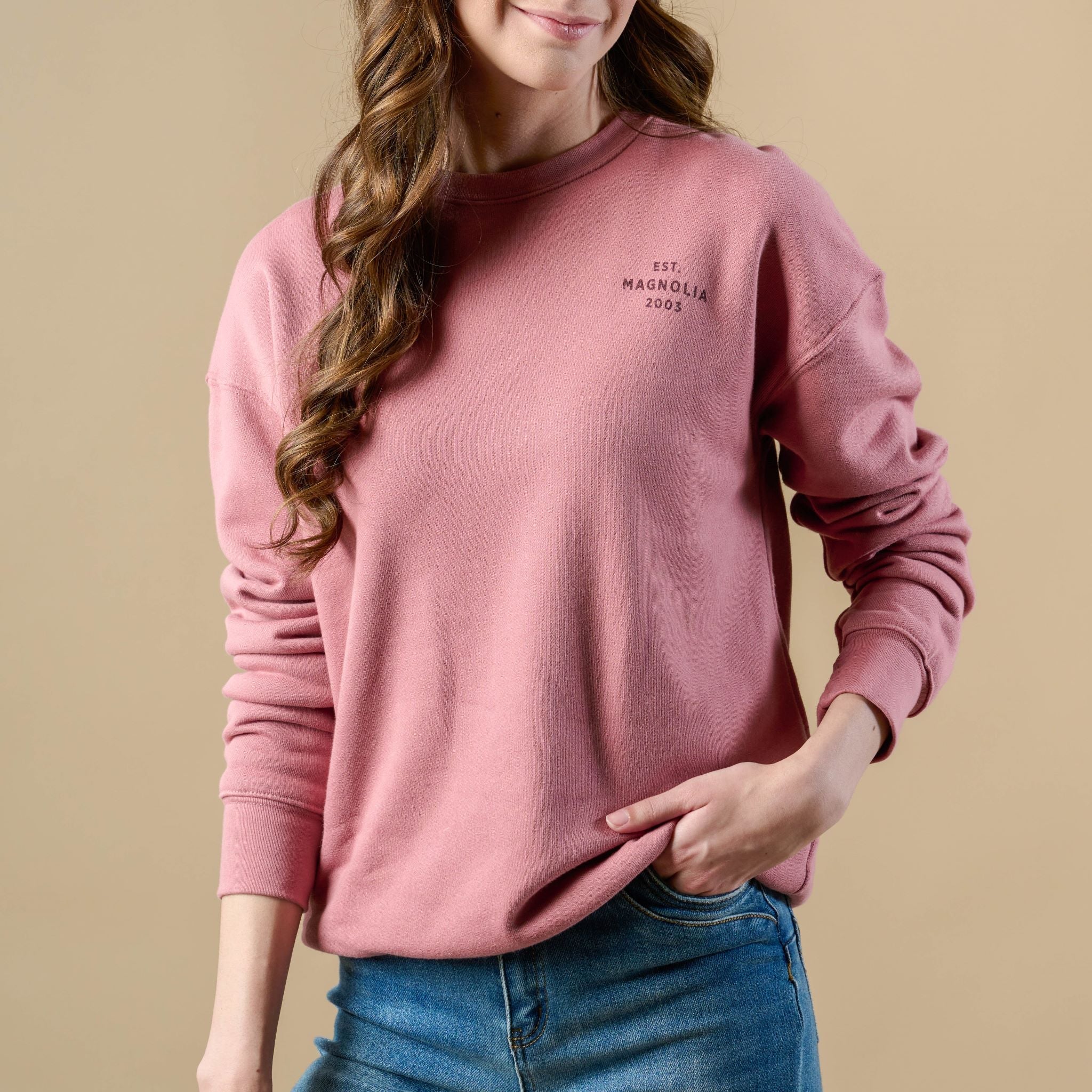 Sunshine Seal Mauve Sweatshirt