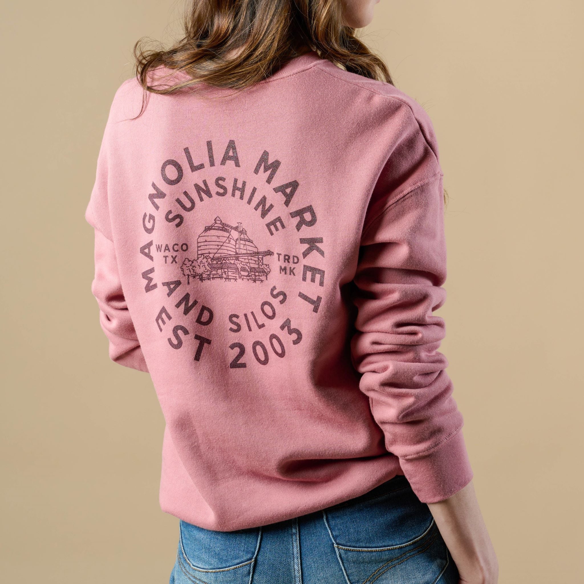 Sunshine Seal Mauve Sweatshirt