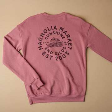 Sunshine Seal Mauve Sweatshirt