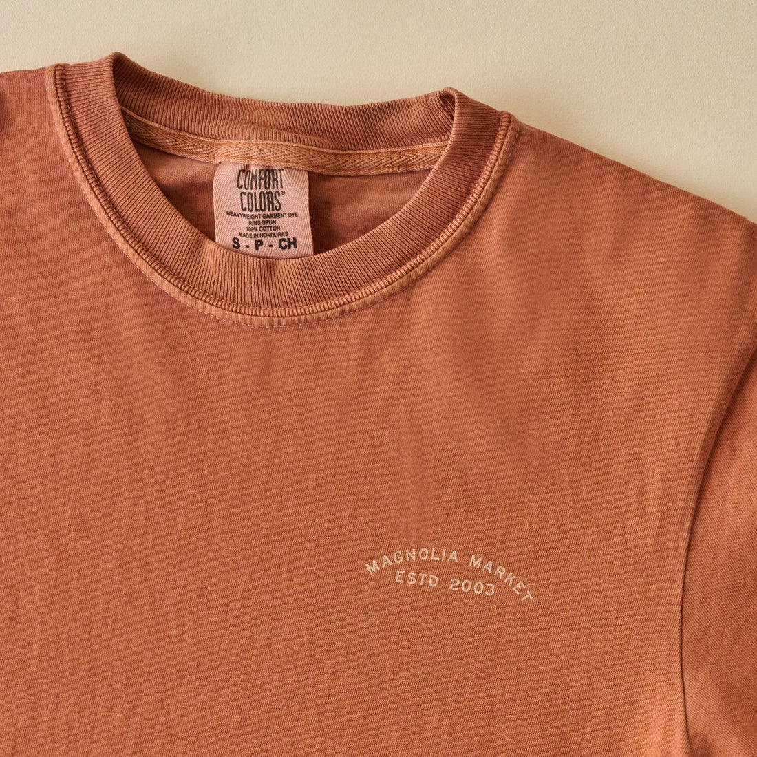 Sunshine and Silos Burnt Orange Shirt