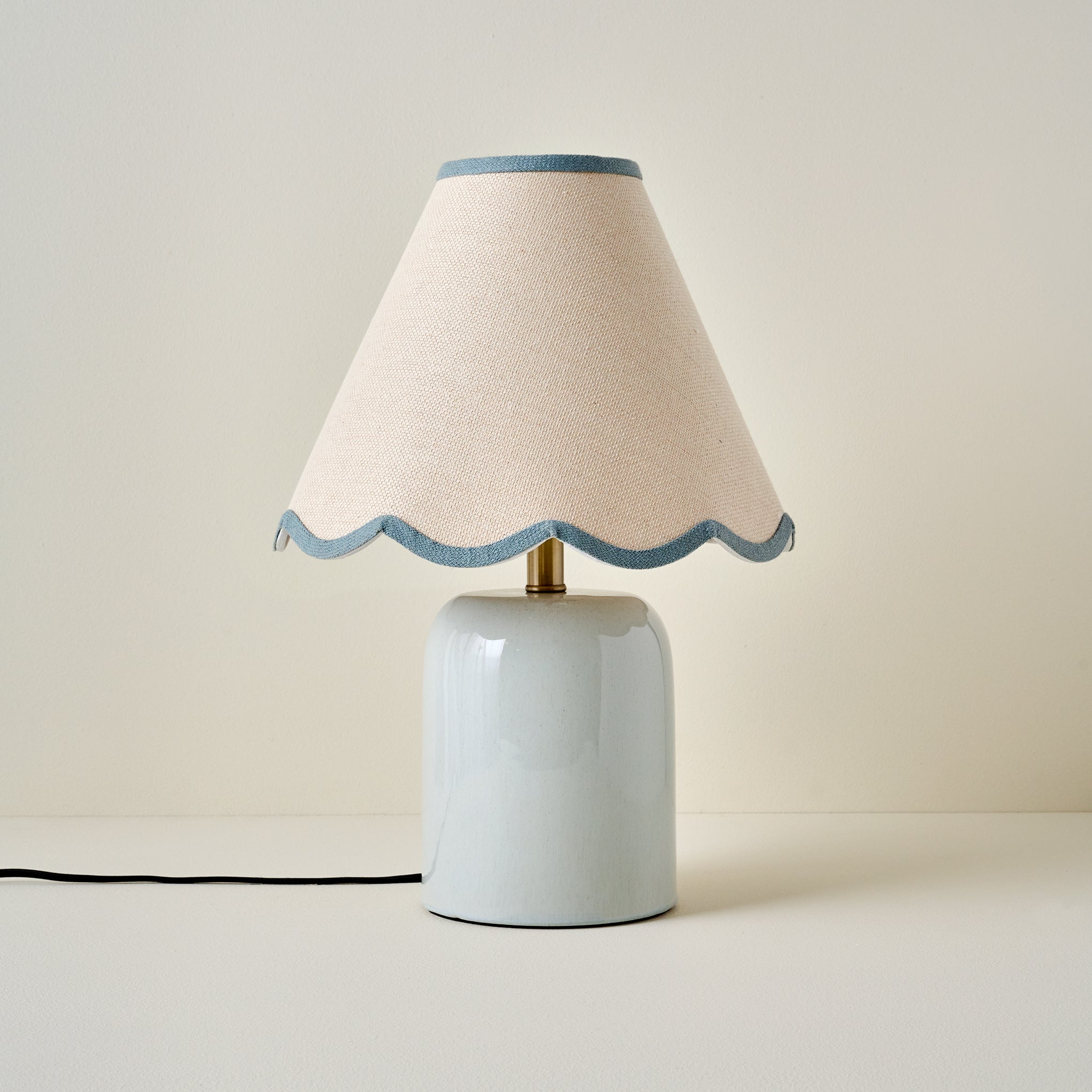 Farrah Table Lamp - Mist Blue