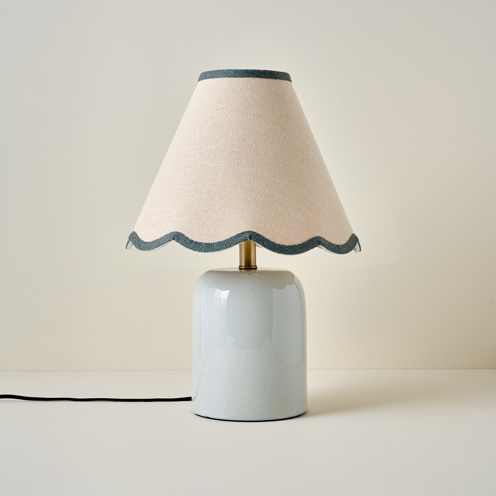 Farrah Table Lamp - Mist Blue