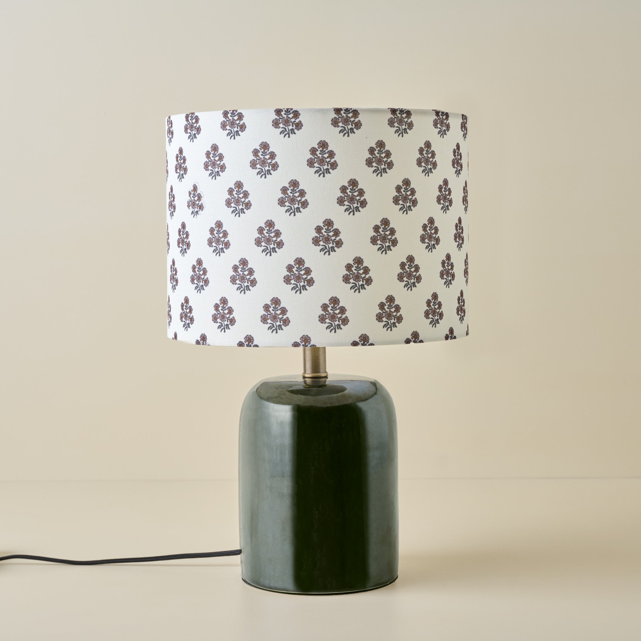 Farrah Table Lamp - Textured Green