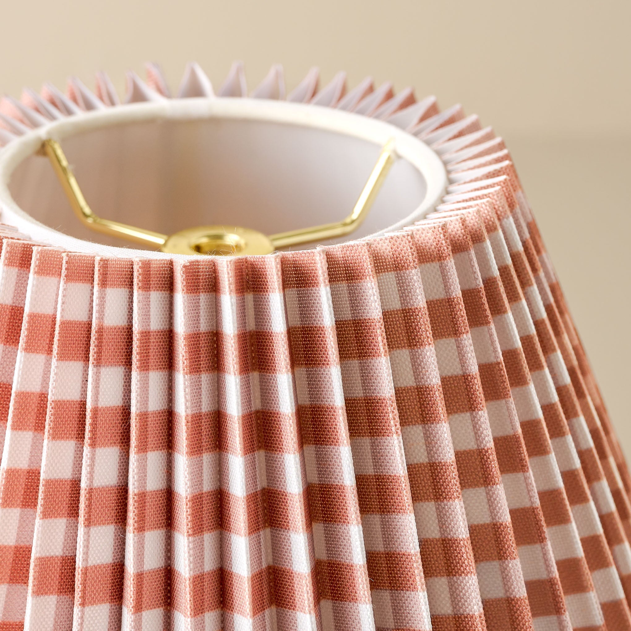 Farrah Table Lamp - Textured Cream