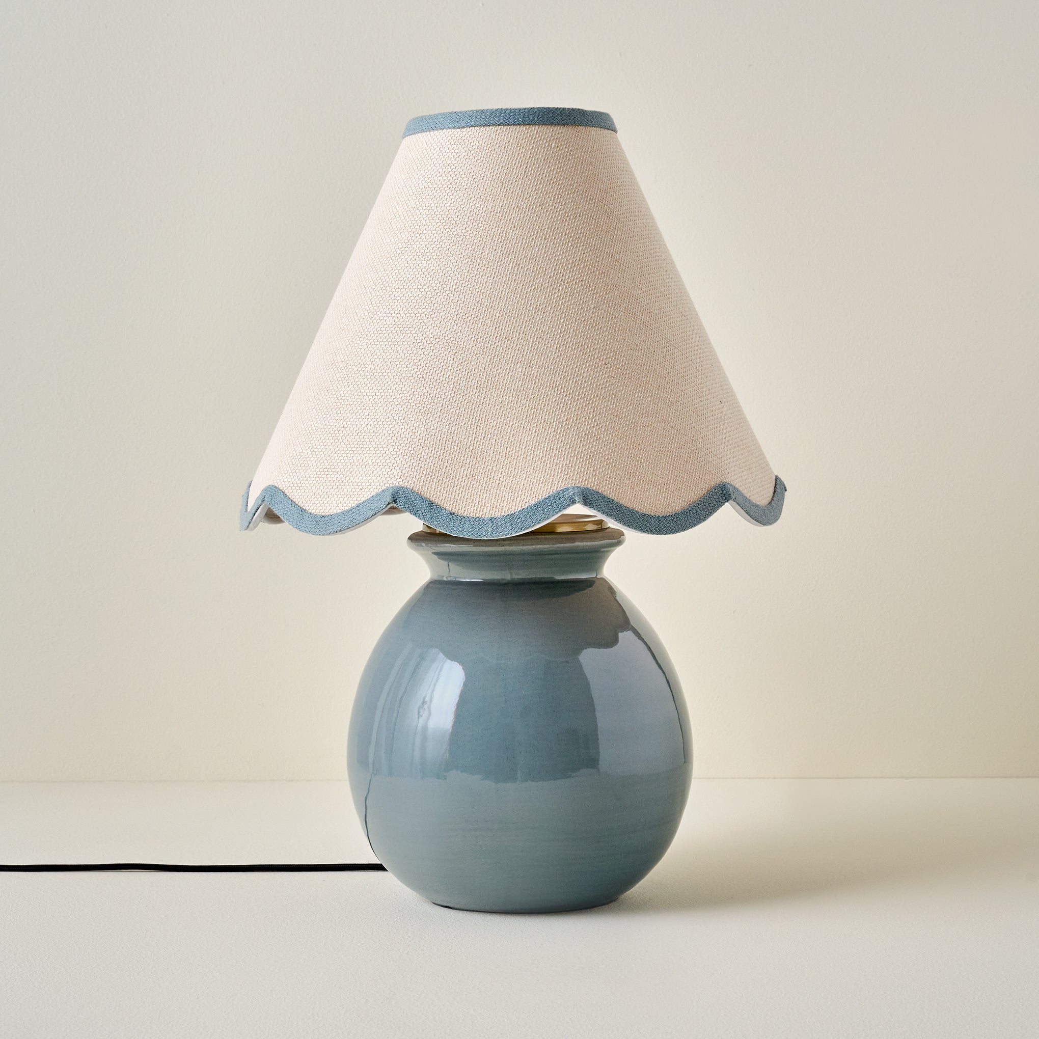 Olivia Table Lamp - Lake Blue