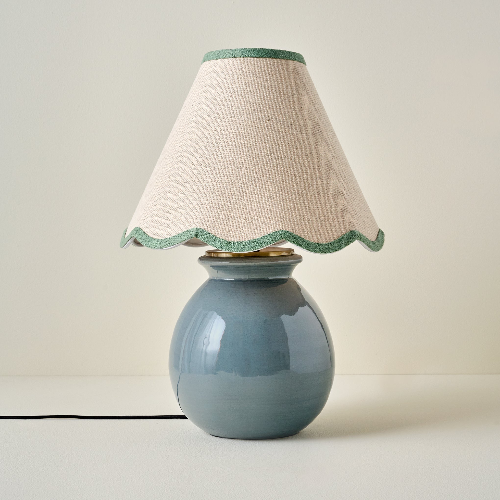 Olivia Table Lamp - Lake Blue