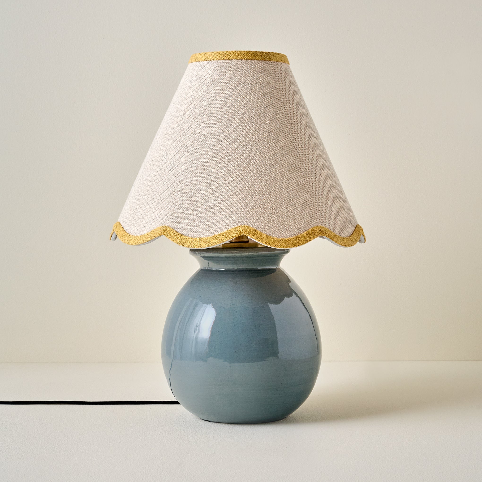 Olivia Table Lamp - Lake Blue