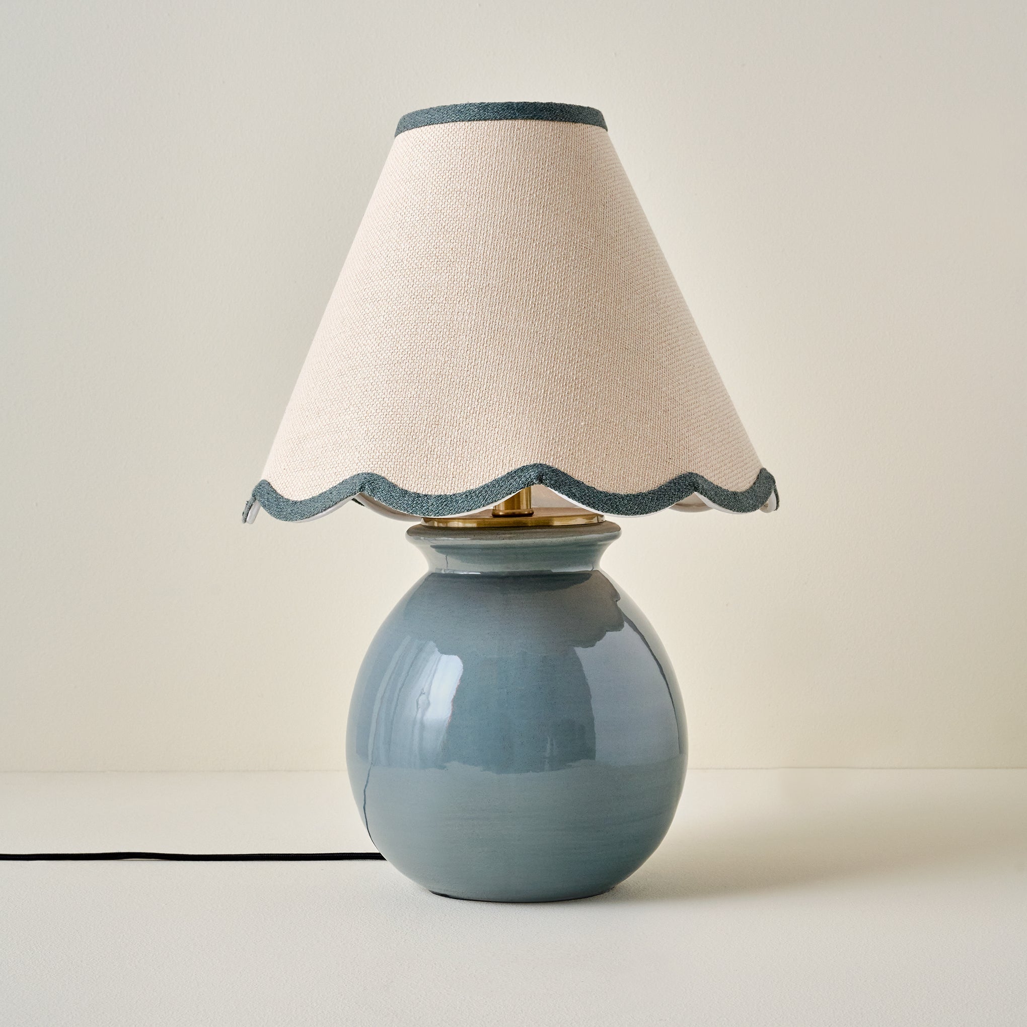 Olivia Table Lamp - Lake Blue