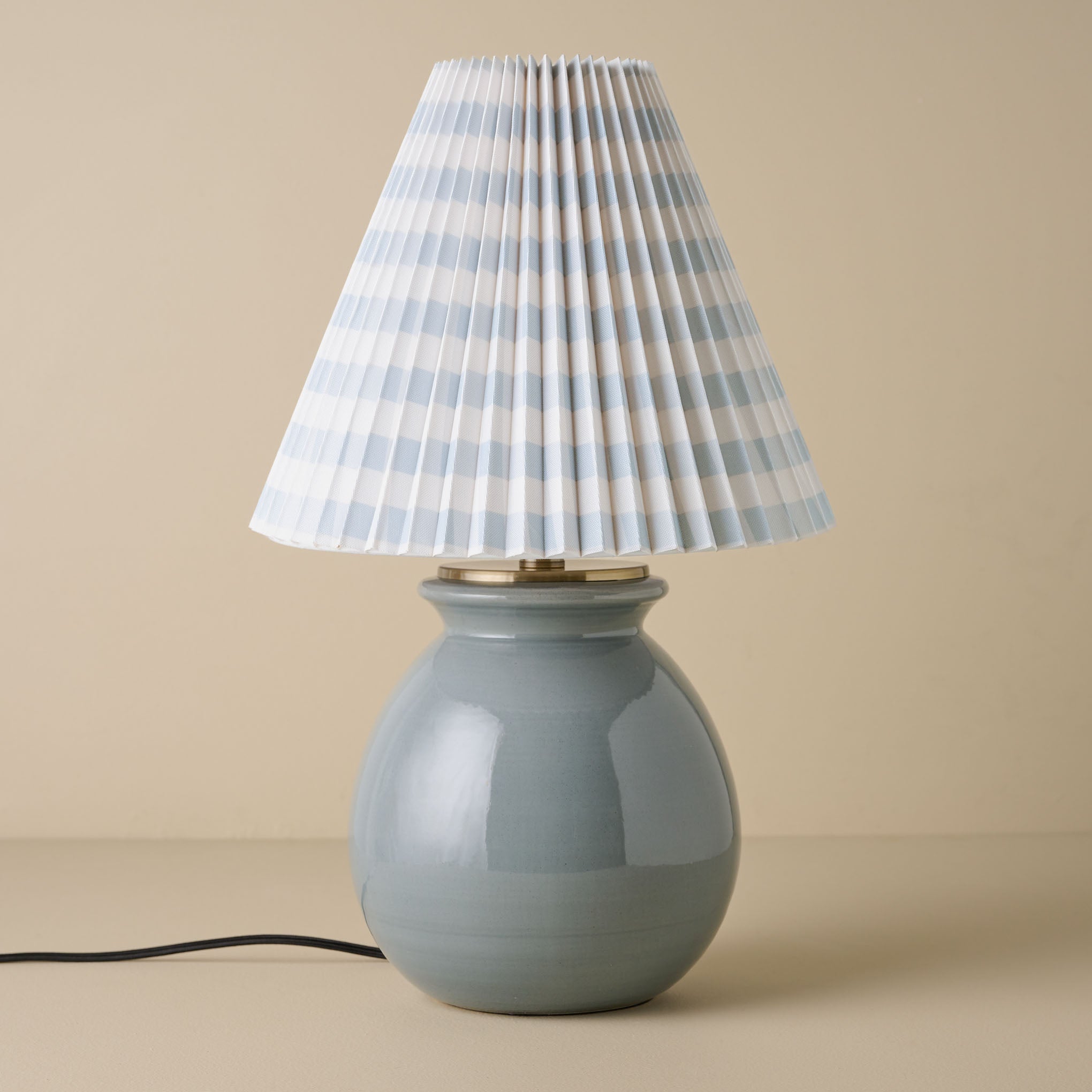 Olivia Table Lamp - Lake Blue
