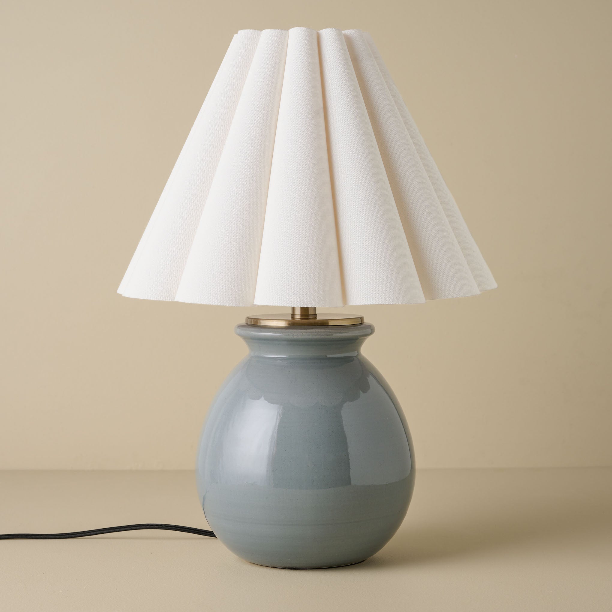 Olivia Table Lamp - Lake Blue