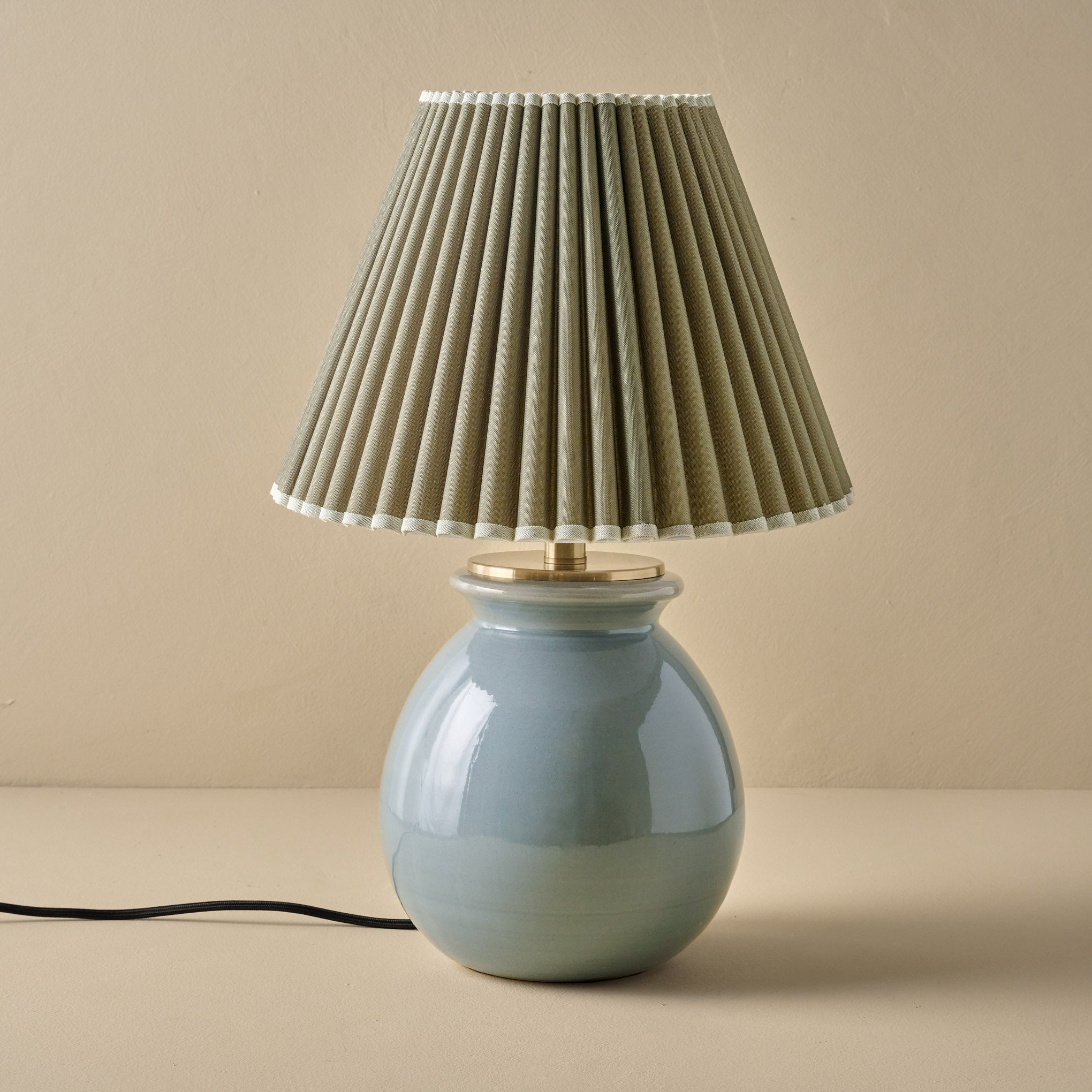 Olivia Table Lamp - Lake Blue