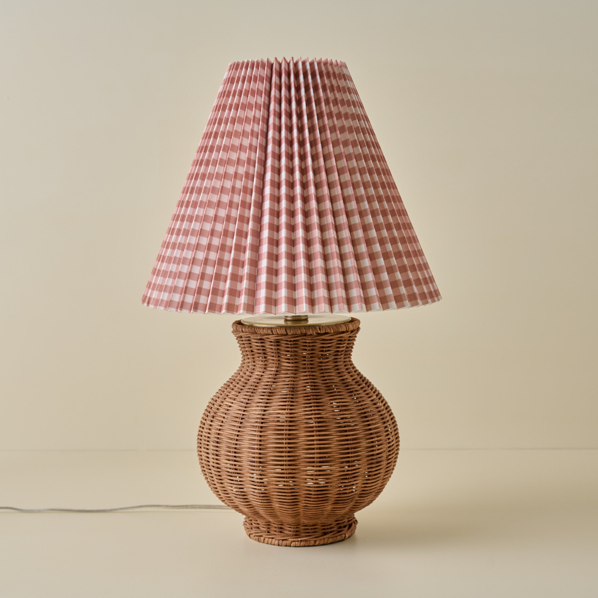 Cassie Rattan Table Lamp