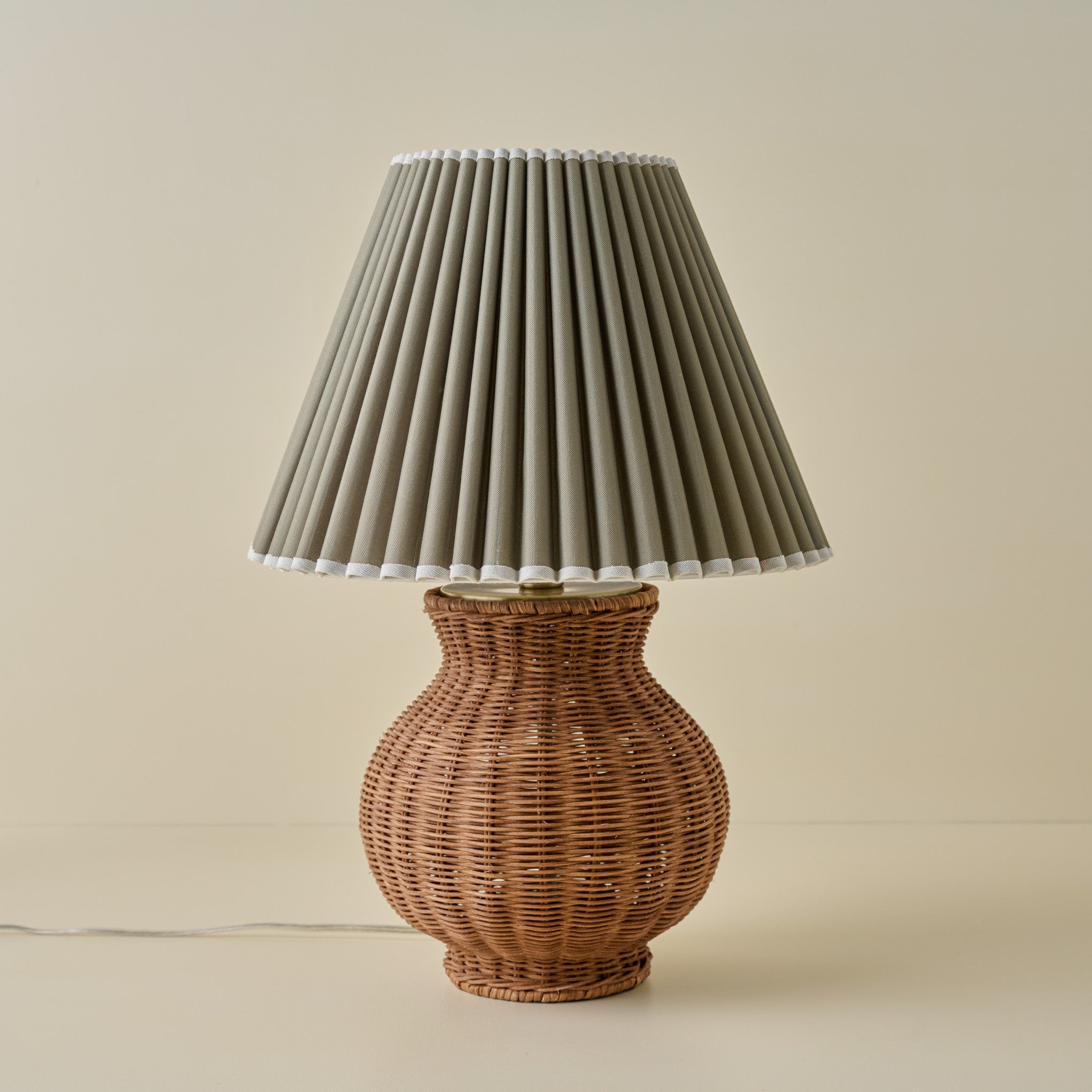 Cassie Rattan Table Lamp